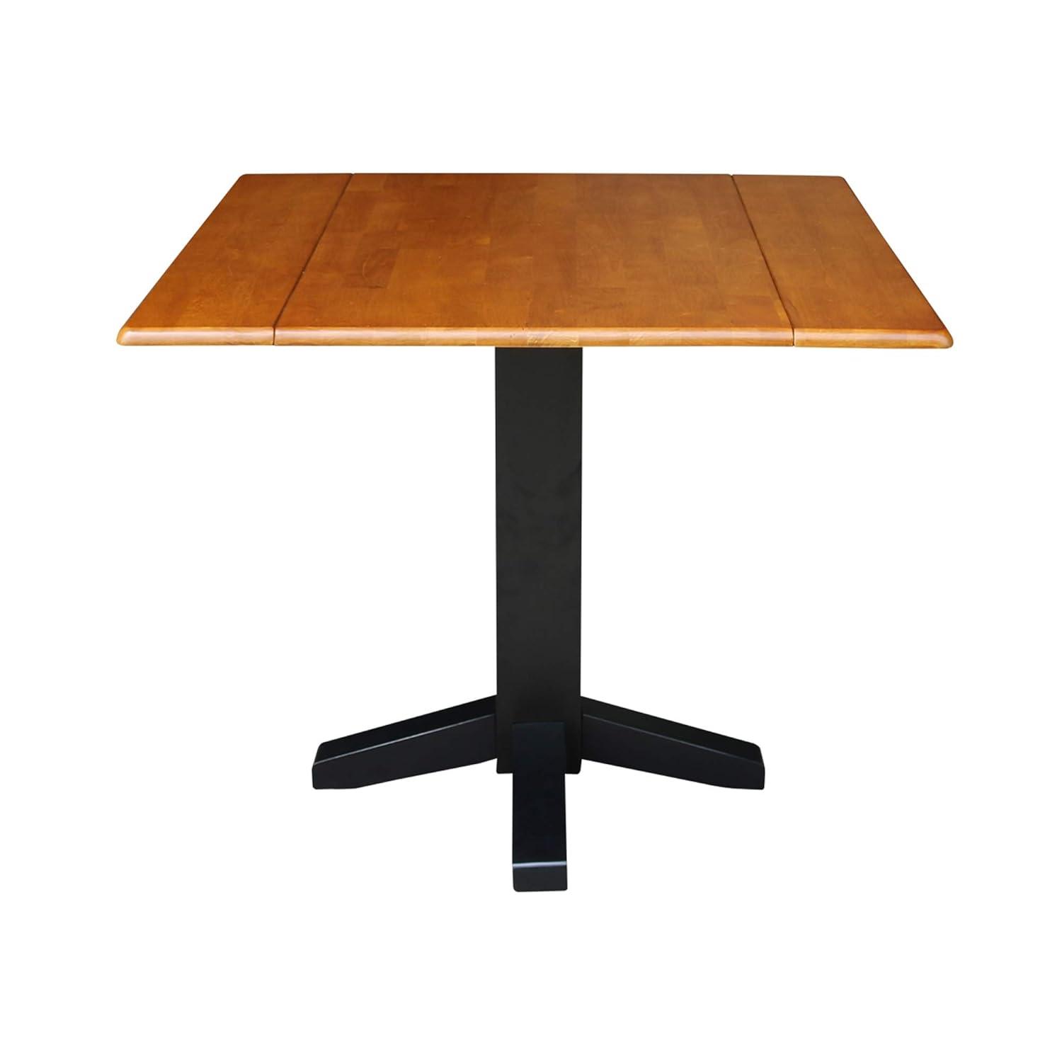 36" Sanders Square Dual Drop Leaf Dining Table - International Concepts