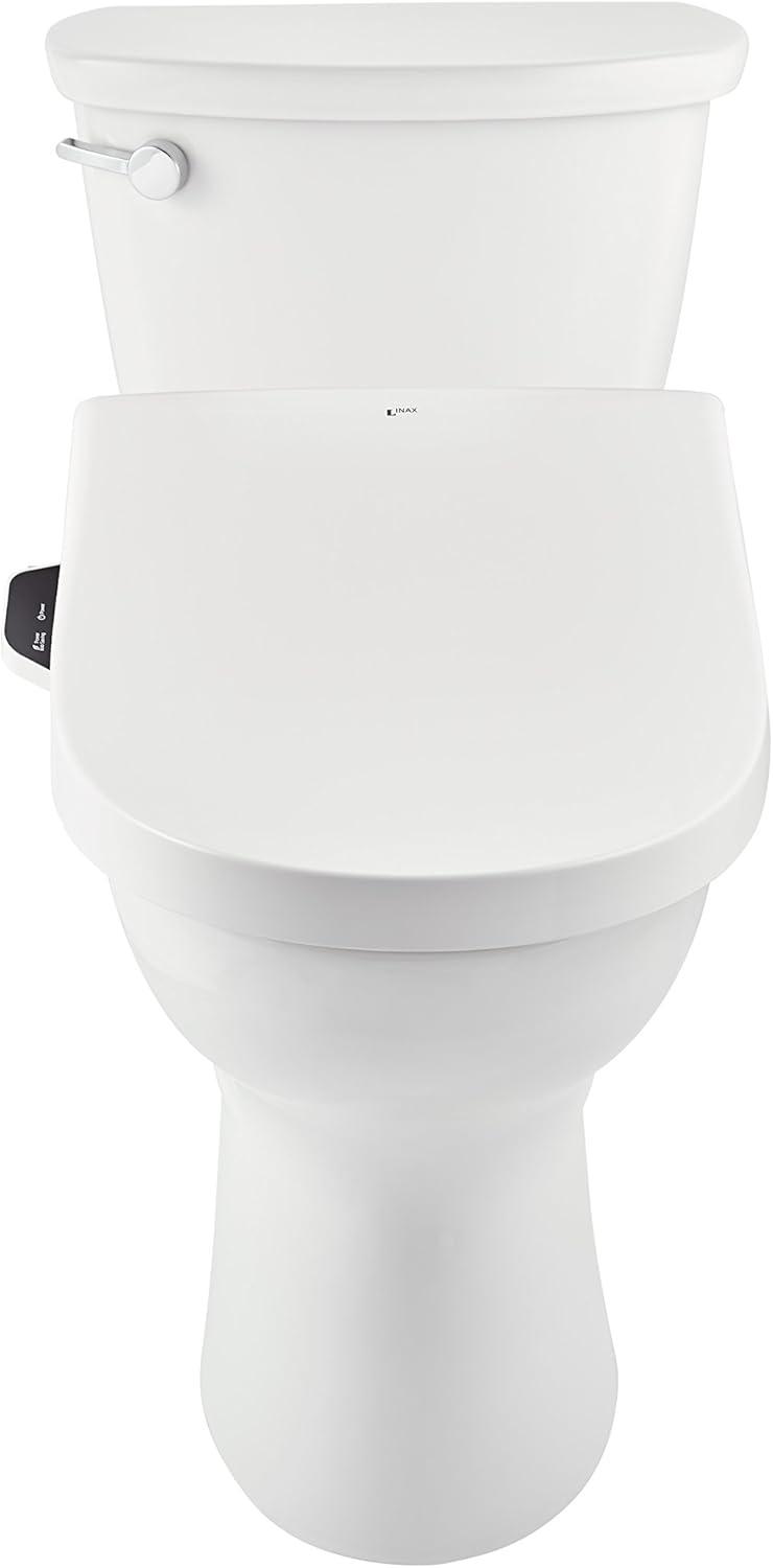 Canvas White Heated Shower Toilet Bidet Seat with Remote