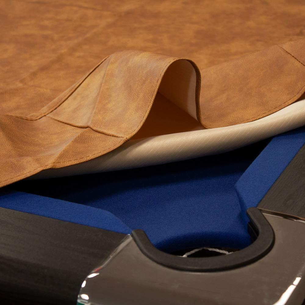 GSE 8' Pool Table Cover, 8-foot Heavy-duty Leatherette Billiards Table Cover