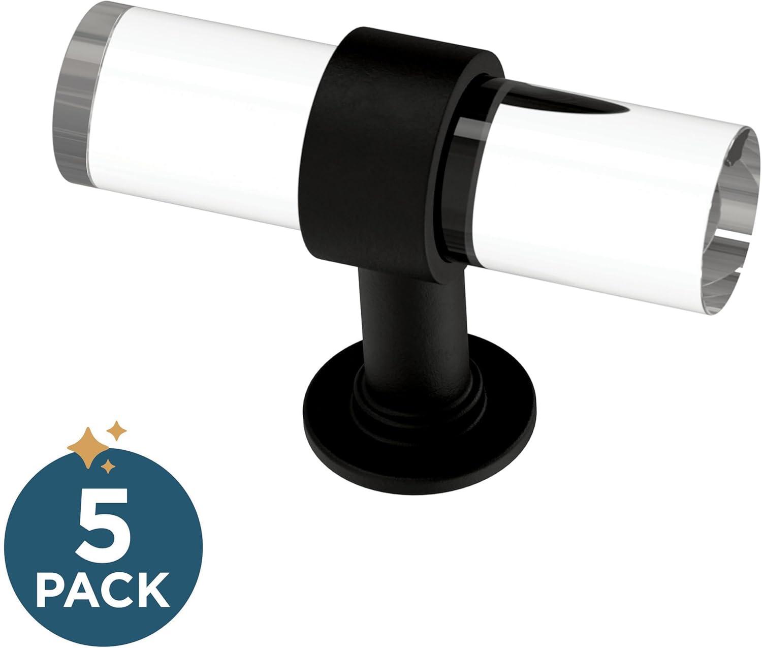 Franklin Brass Acrylic Bar Knob Multipack (Set of 5)