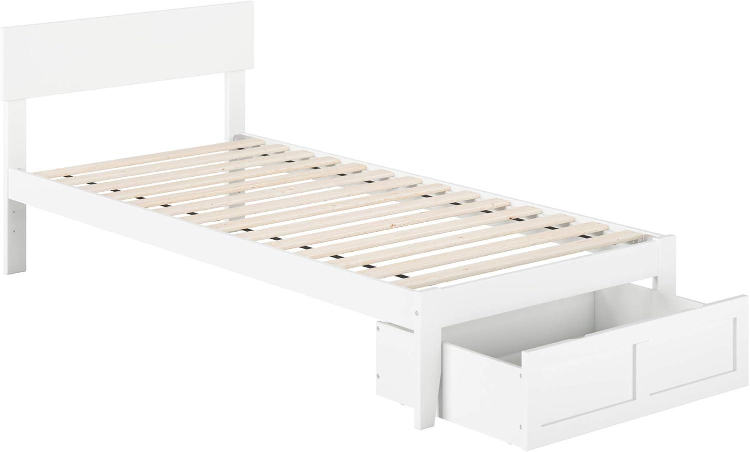 Boston Bed with Foot Drawer - AFI