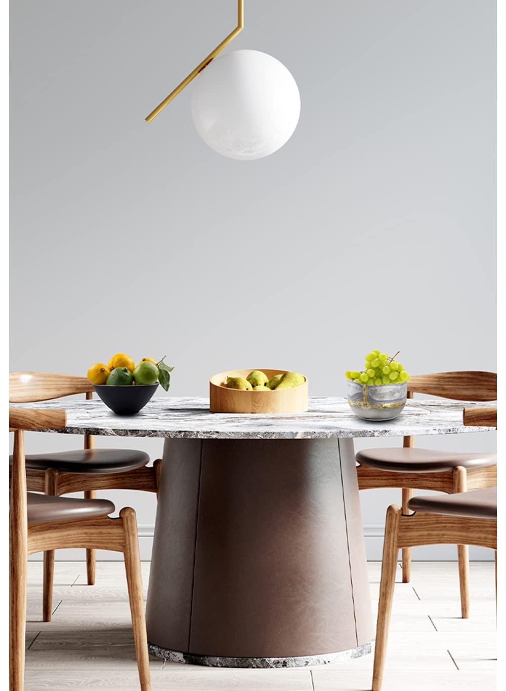 Serene Spaces Living Decorative Zinc Bowl with a Touch of Gold, Modern Accent Piece, Measures 3.25" Tall and 5" Diameter