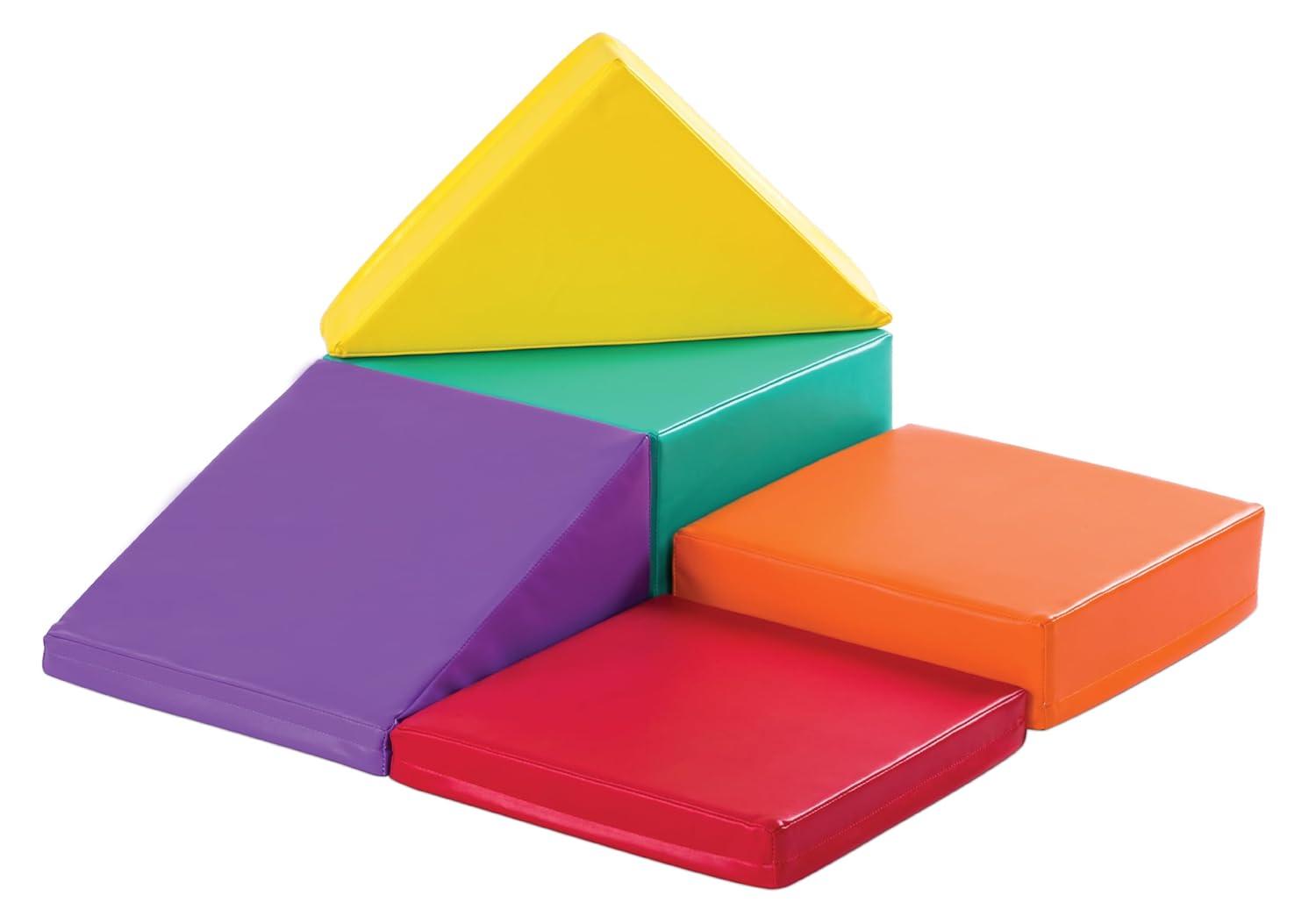 New Bounce 5 Pc Corner Soft Play Area Set