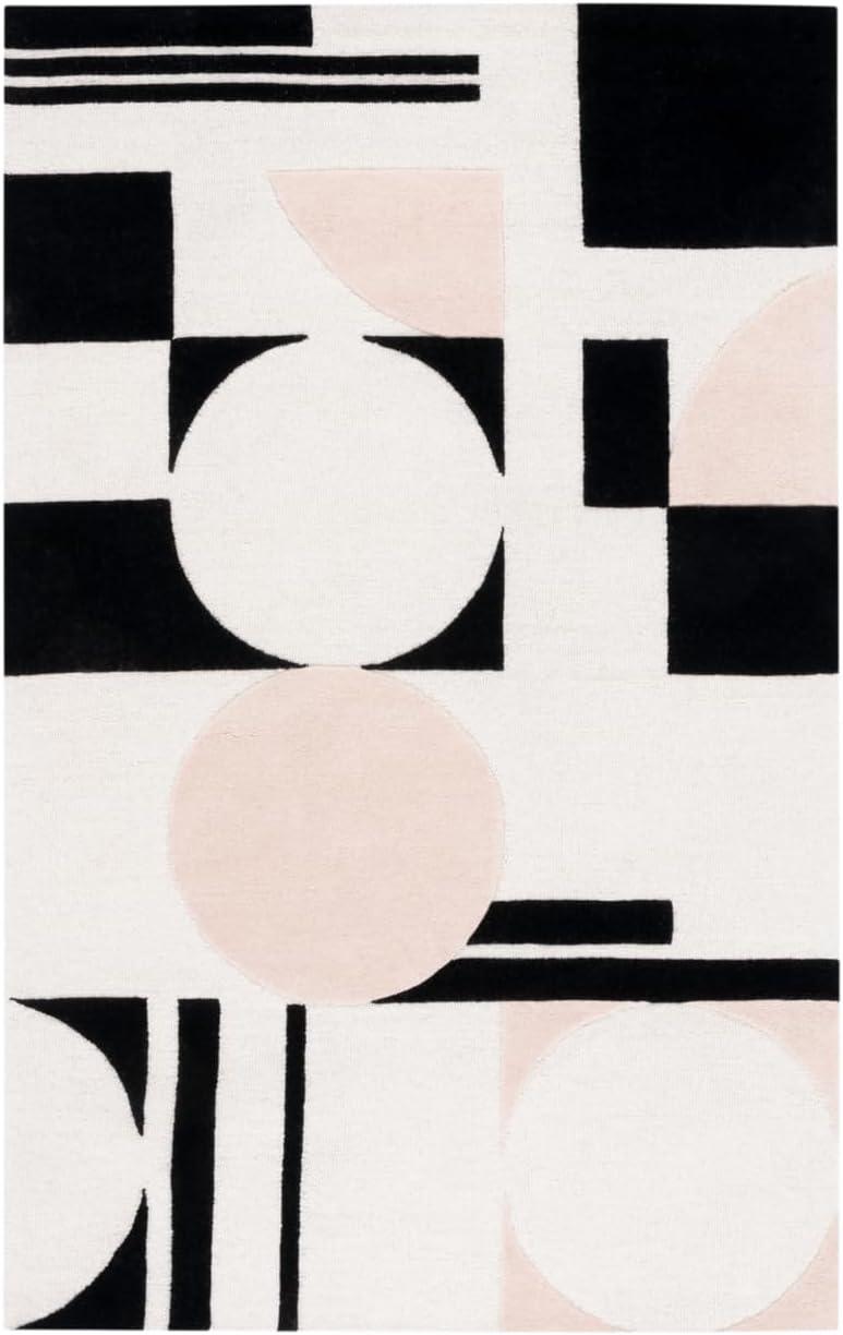 Rodeo Drive RD856 Hand Tufted Accent Rug - Grey/Gold - 2'x3' - Safavieh.