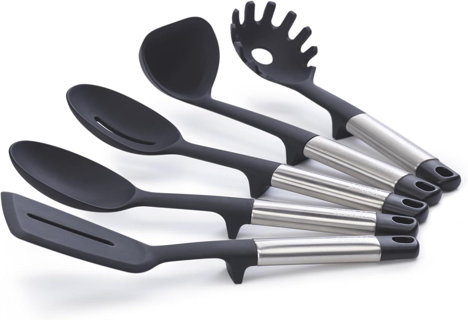 Joseph Joseph Elevate™ Silicone 5-Piece Utensil Set with Rotating Storage Stand