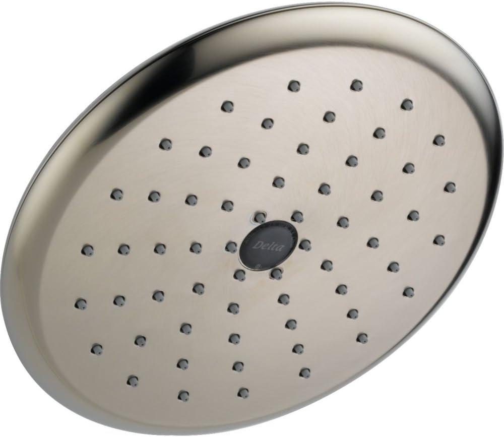 Universal Showering Components Single-Setting Raincan Shower Head in Stainless