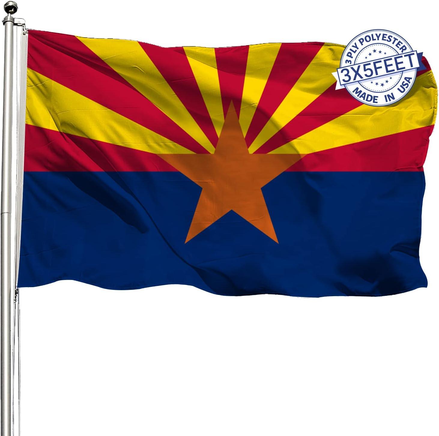 ANLEY American US State Flag Polyester 36 x 60 in. House Flag