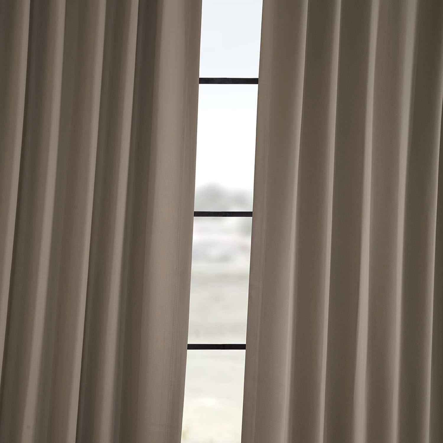 Exclusive Fabrics  Blackout Curtain Panel Pair