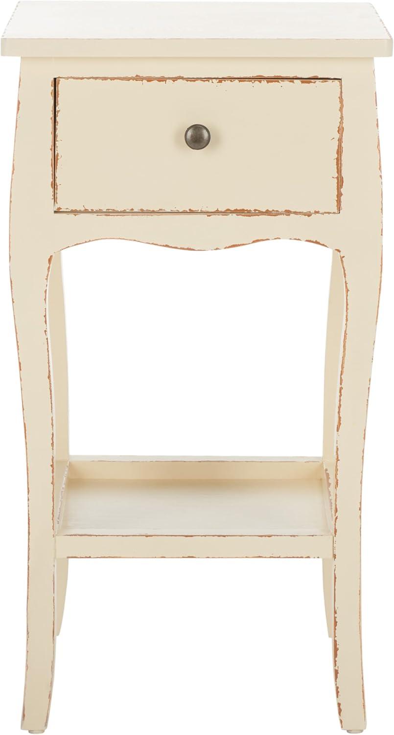 Thelma End Table - Vintage Cream - Safavieh