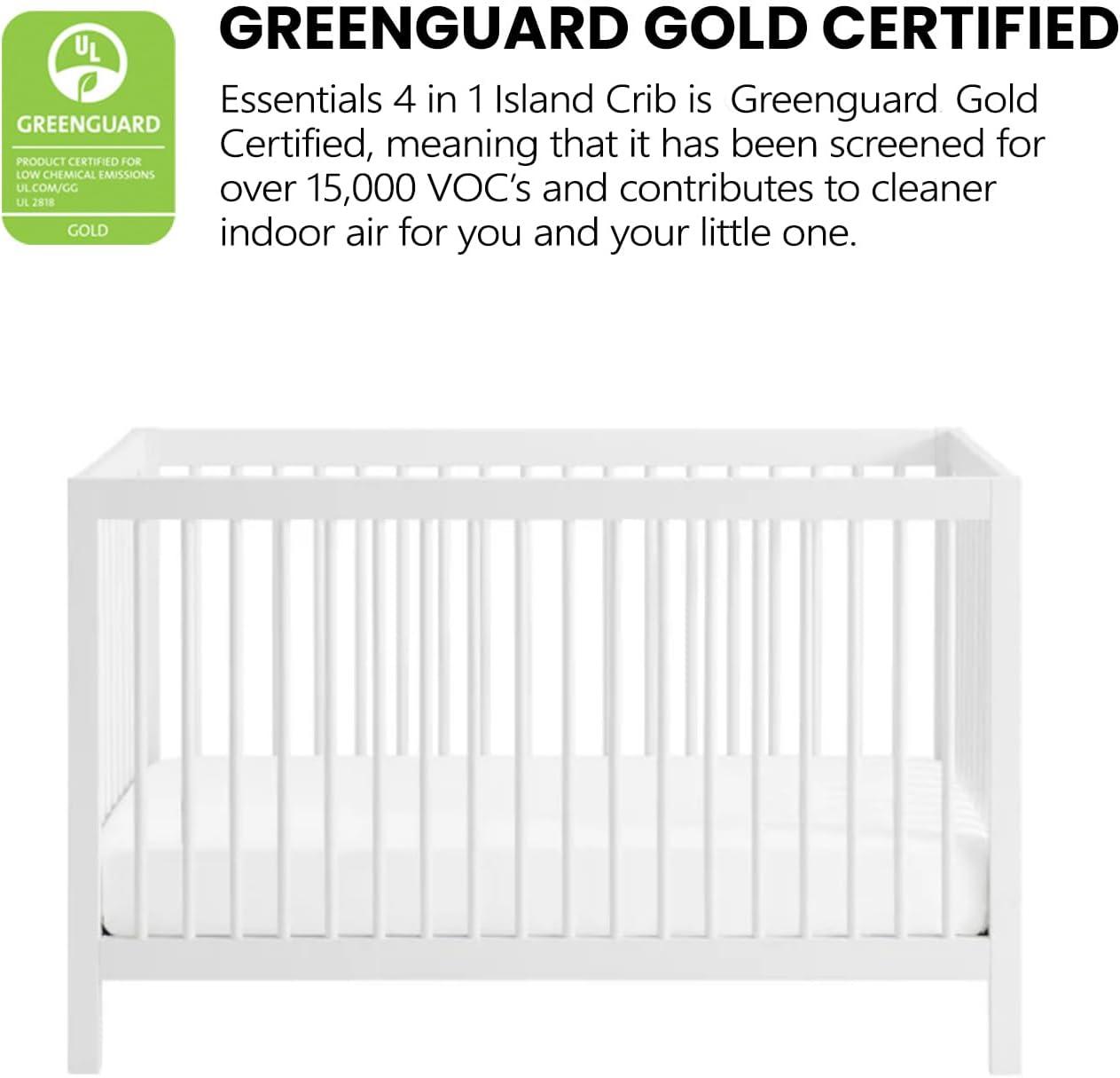 SOHO BABY Essential 4-in-1 Convertible Crib