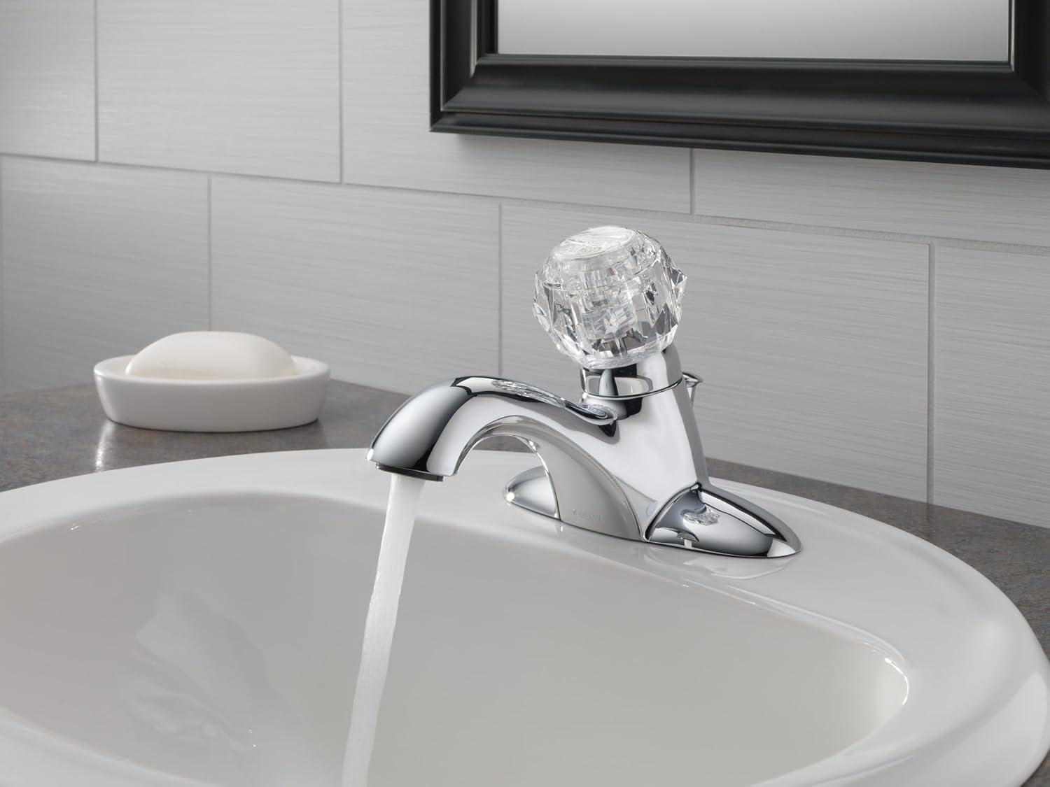 Classic Centerset Bathroom Faucet with Drain Assembly and DIAMOND™ Seal Technology