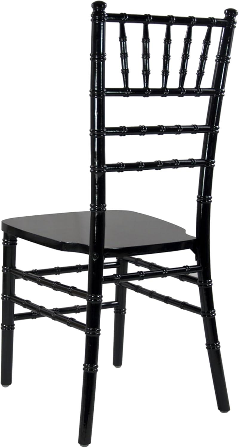 Flash Furniture Advantage Black Wood Chiavari Chair