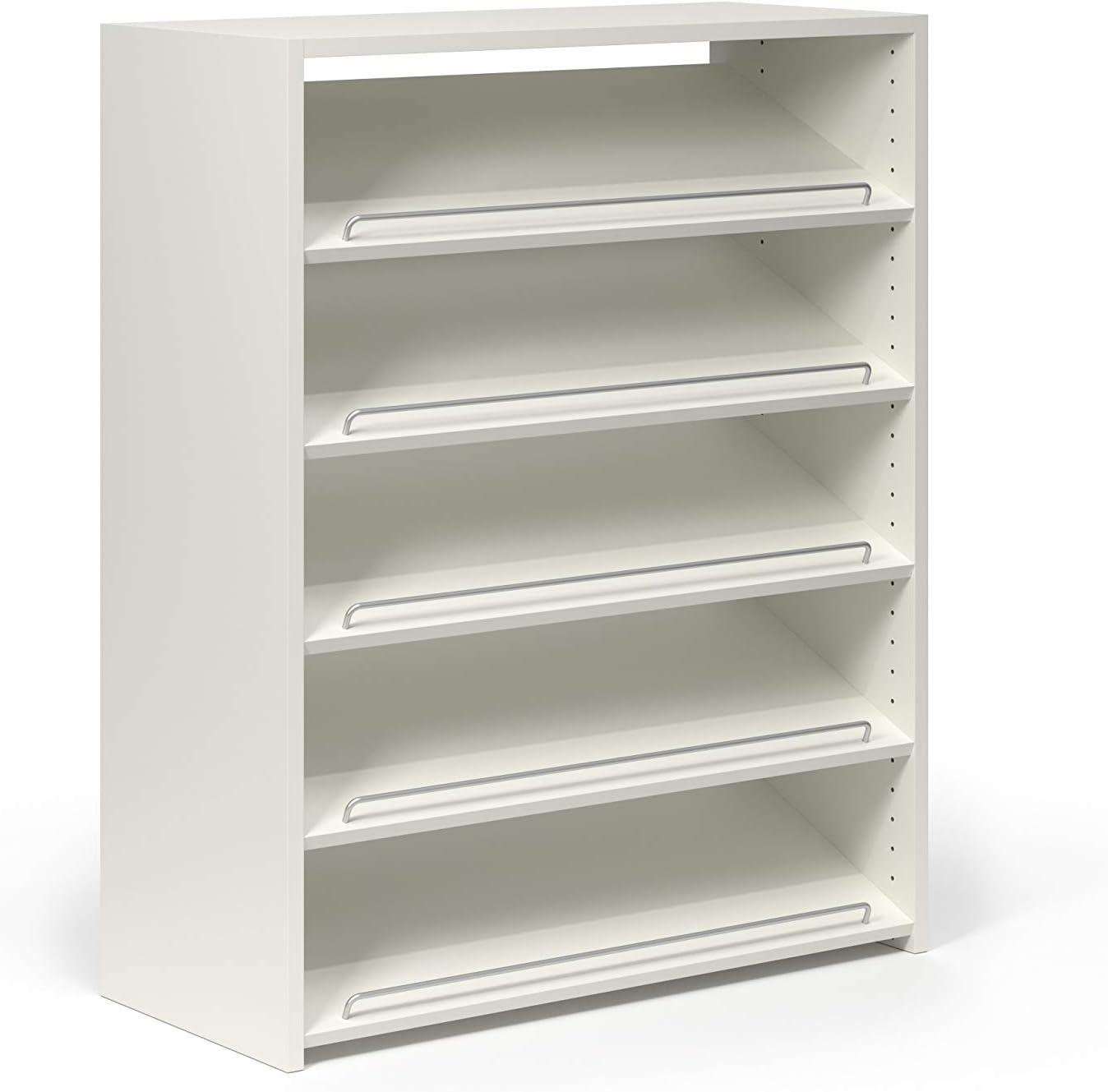 Easy Track 15 pair Shoe Organizer White