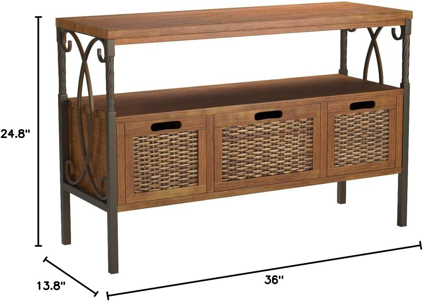 Joshua Media Console Table  - Safavieh