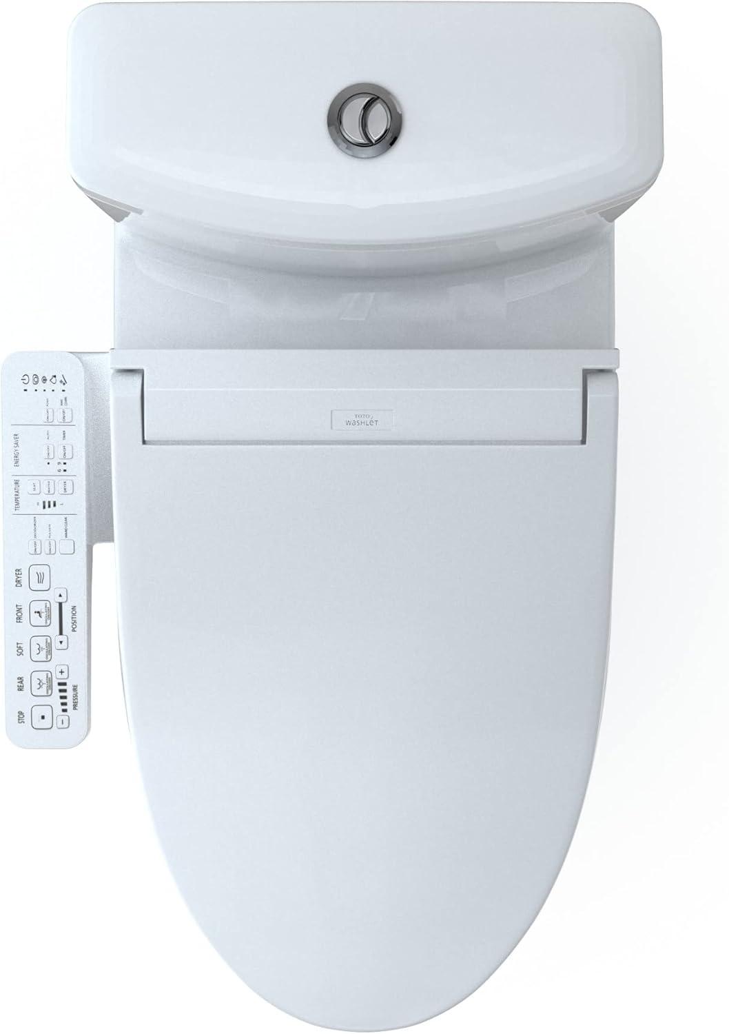 Aquia® Dual-Flush Elongated Bidet Toilet with Tornado Flush (Seat Included)