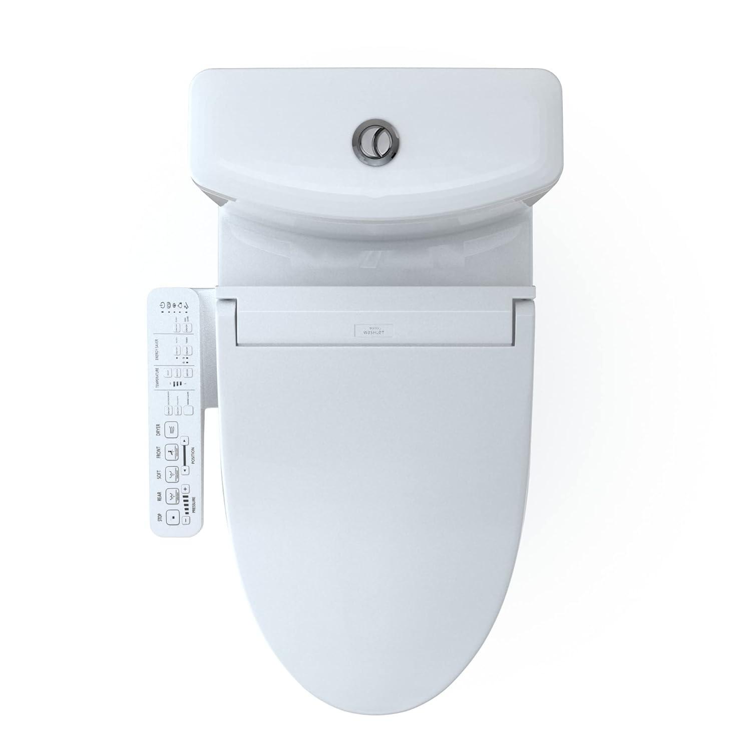 Aquia® Dual-Flush Elongated Bidet Toilet with Tornado Flush (Seat Included)