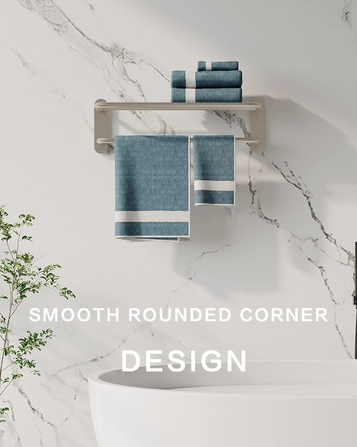 BATH EQUIPMENT FIXSEN 2 Wall Towel Rack YJJ001-C