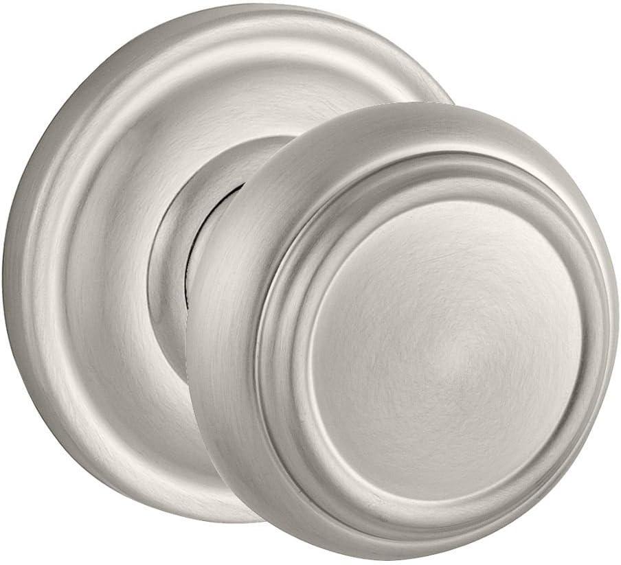 Traditional Passage Door Knob with Traditional Round Rose