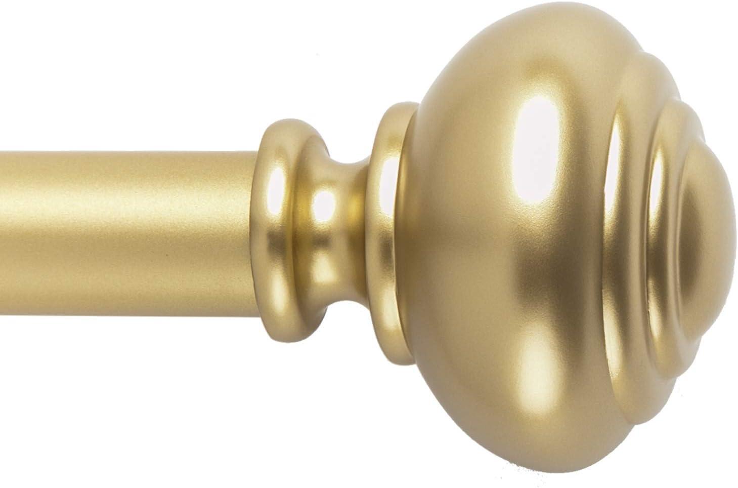 Taylor Steel Adjustable Single Curtain Rod