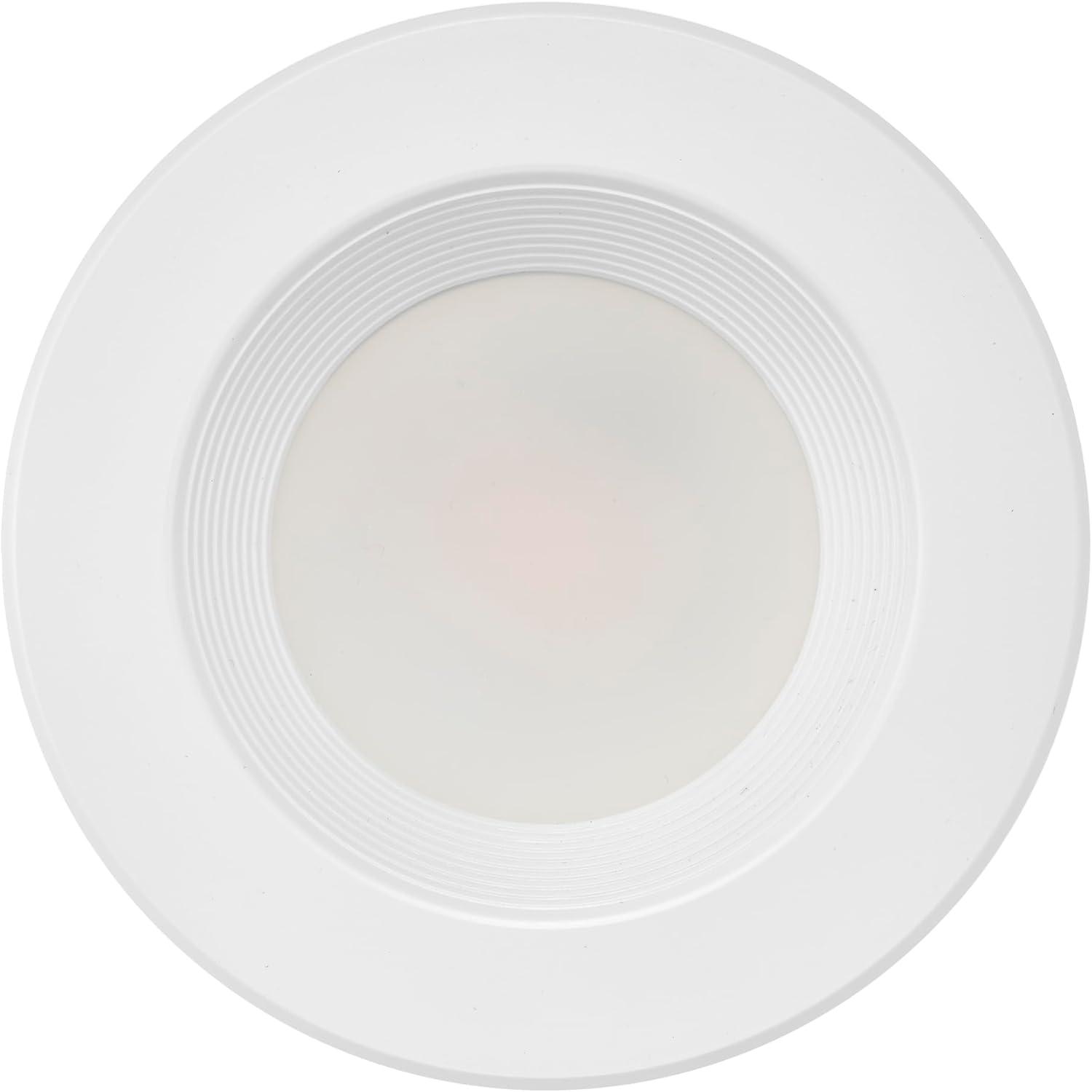 Maxxima 4" 5 CCT Retrofit Recessed LED Downlight - E-26 Quick Connect, Color Selectable 2700K-5000K (2700K/3000K/3500K/4000K/5000K), Dimmable Retrofit, 750 Lumens, Damp Rated for Kitchens - 12 Pack