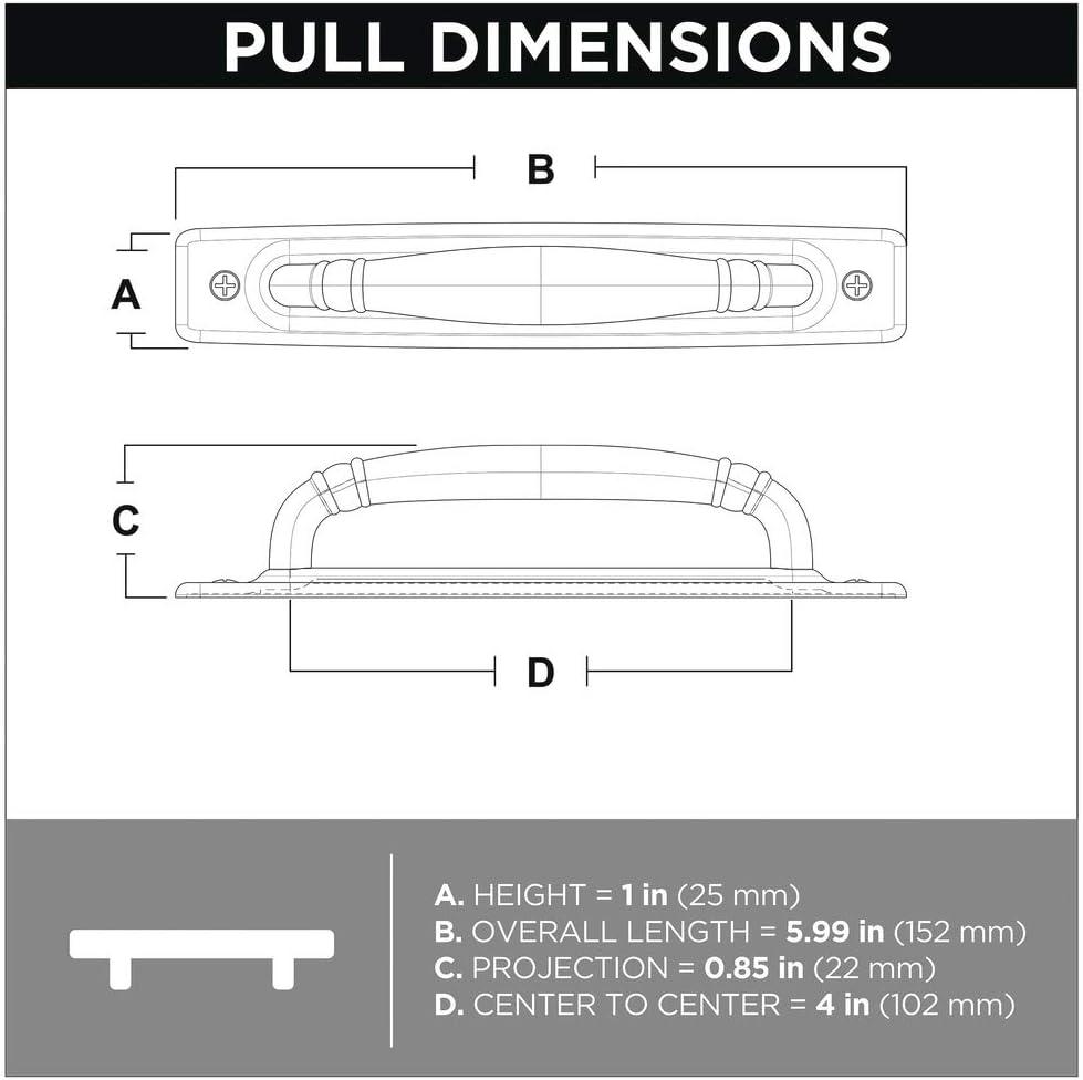 Franklin Brass 4" Center to Center Appliance Pull