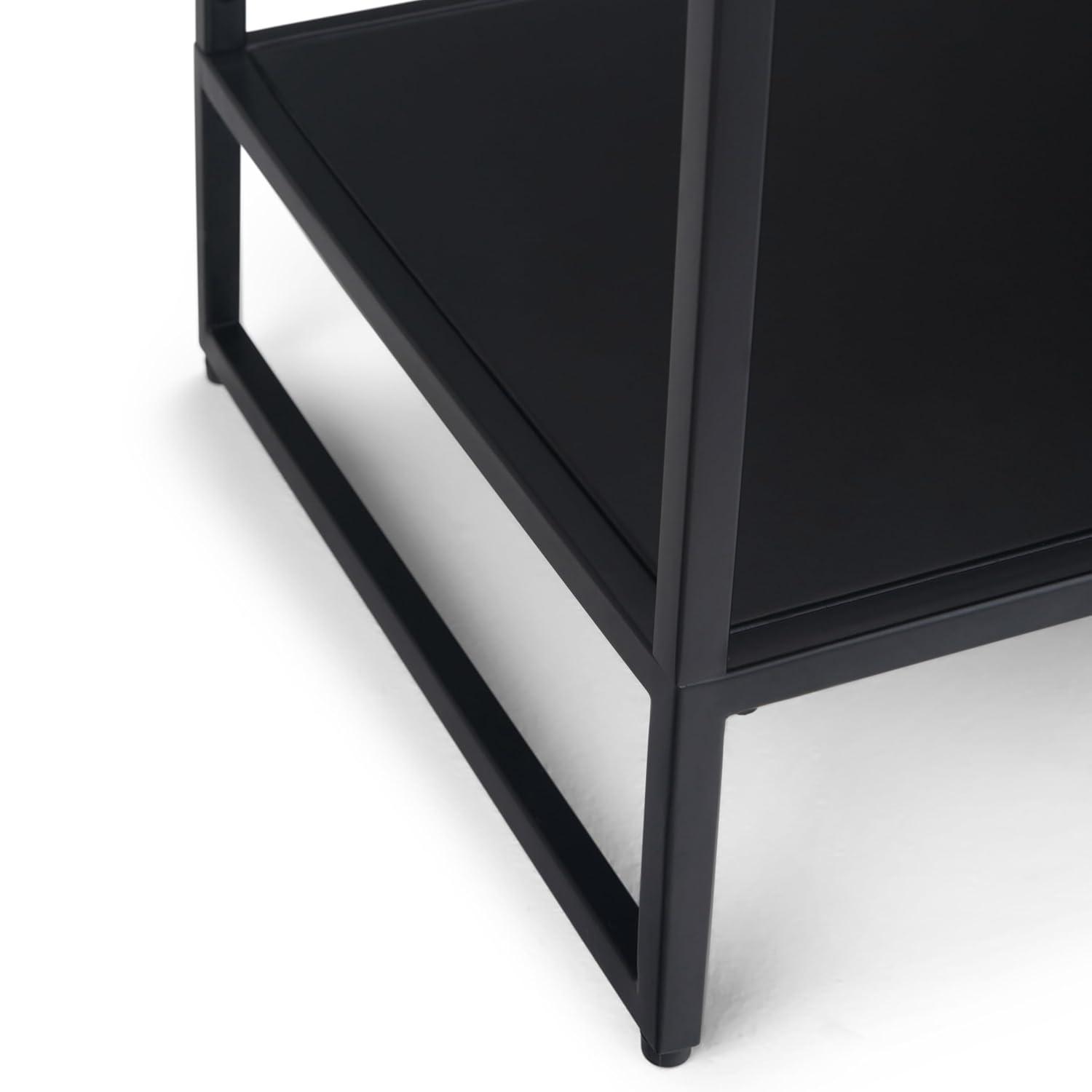 36" Darren Solid Wood Desk Warm Walnut - WyndenHall: Compact, Space-Saving Design with Storage