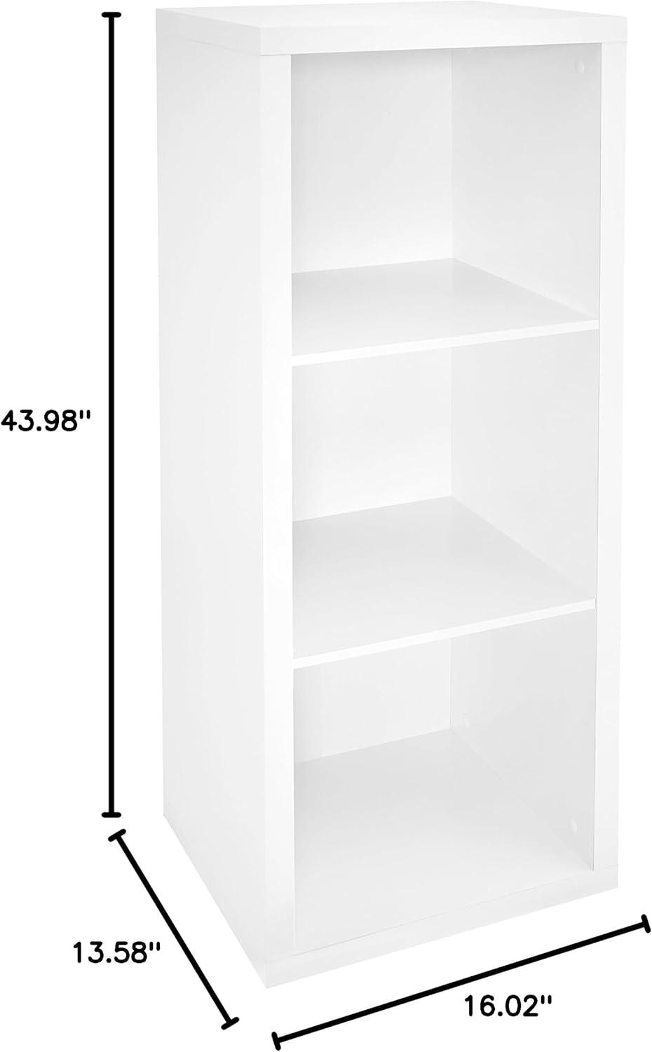 Decorative Storage 43.98" H x 16.02" W Cube Bookcase