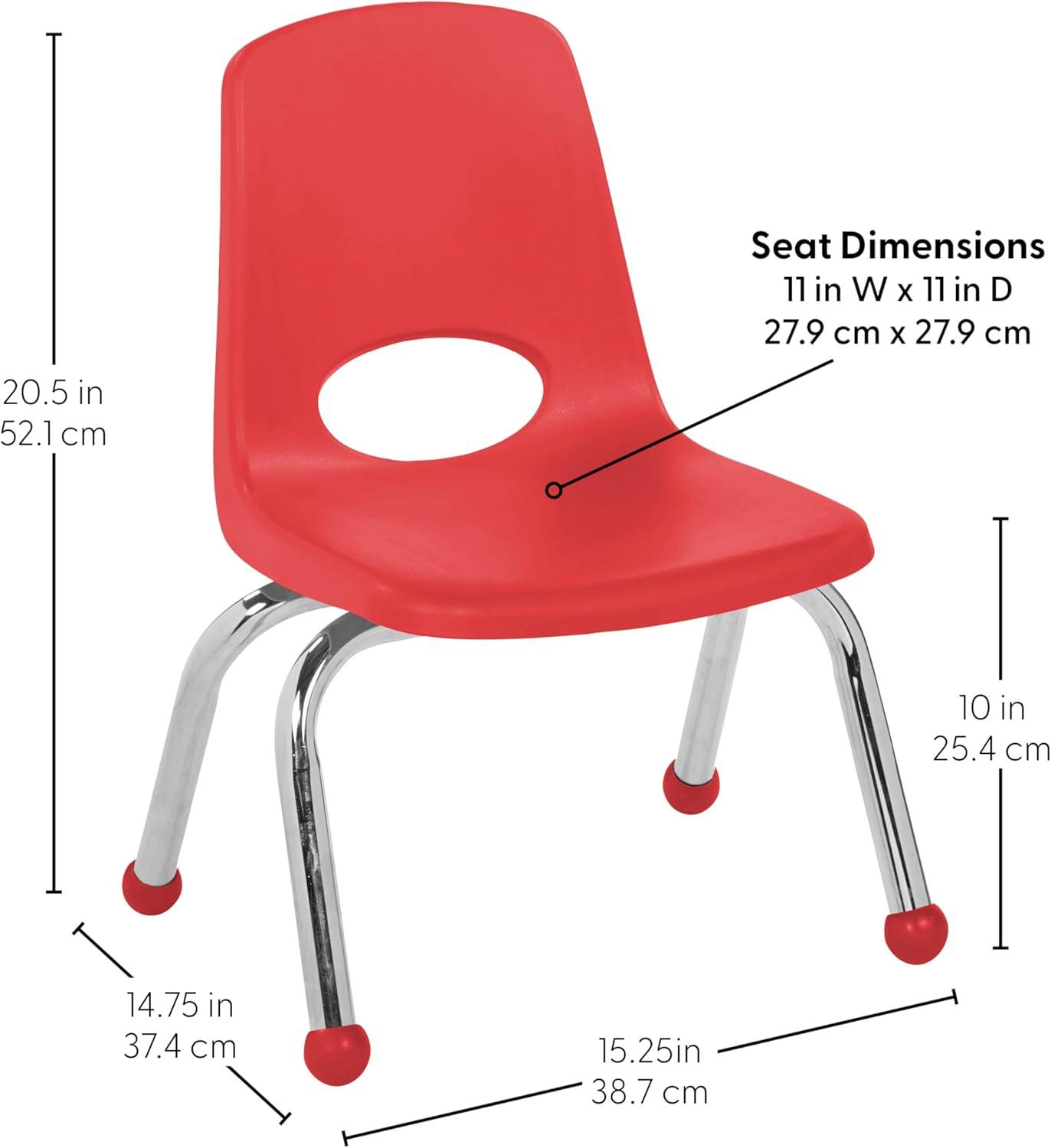 Factory Direct Partners Stacking Classroom Chair ( Set of 6 ) (Set of 6)