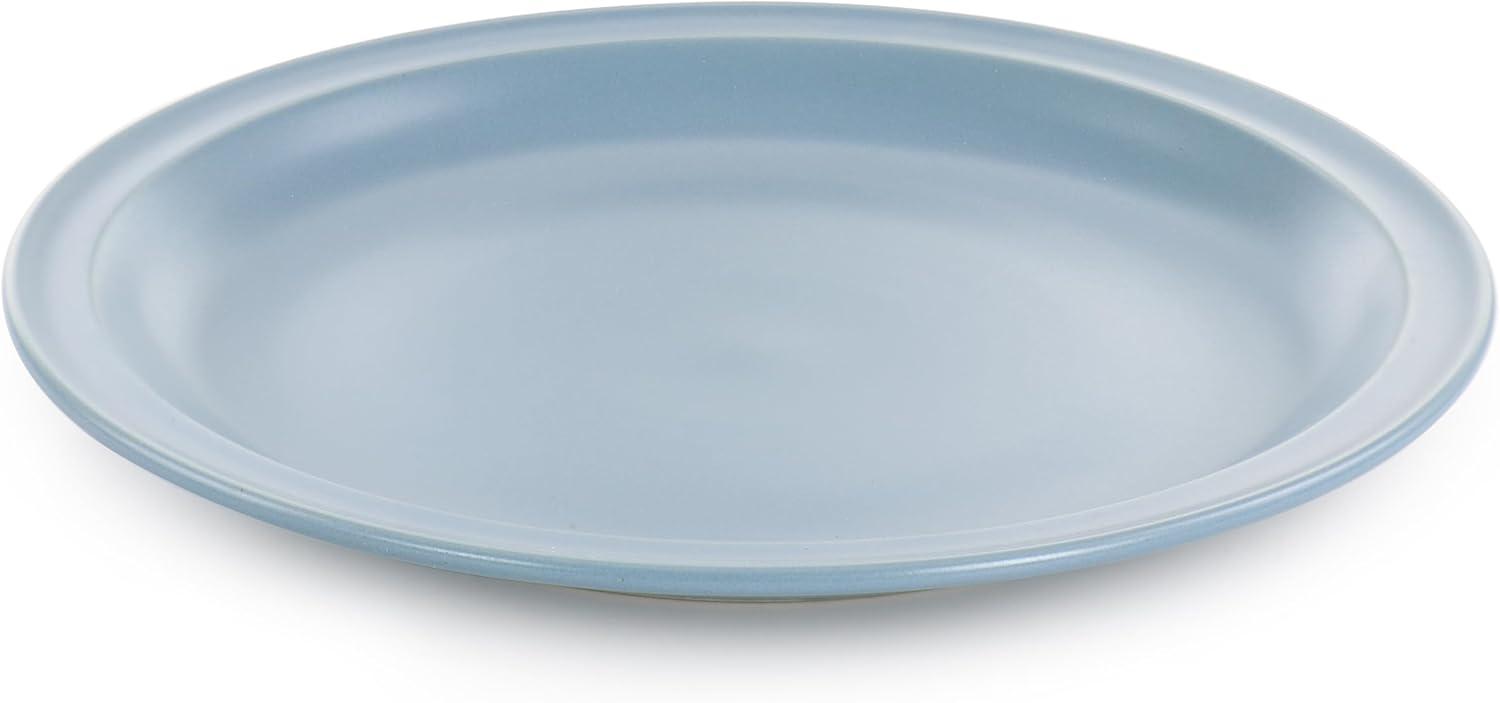 Gibson Home Siam 12 Piece Round Stoneware Dinnerware Set in Blue