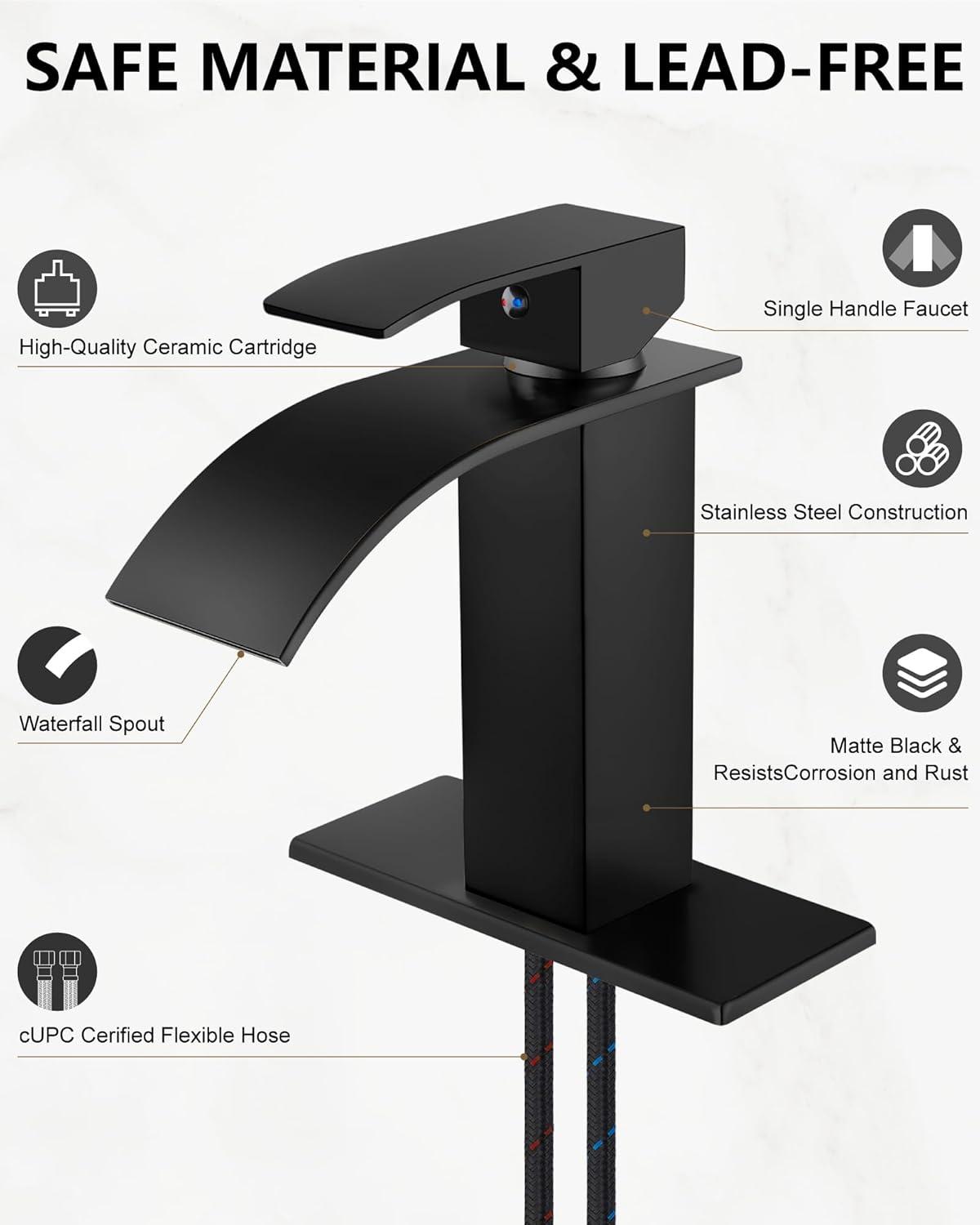 Single-Hole Single-handle Bathroom Faucet