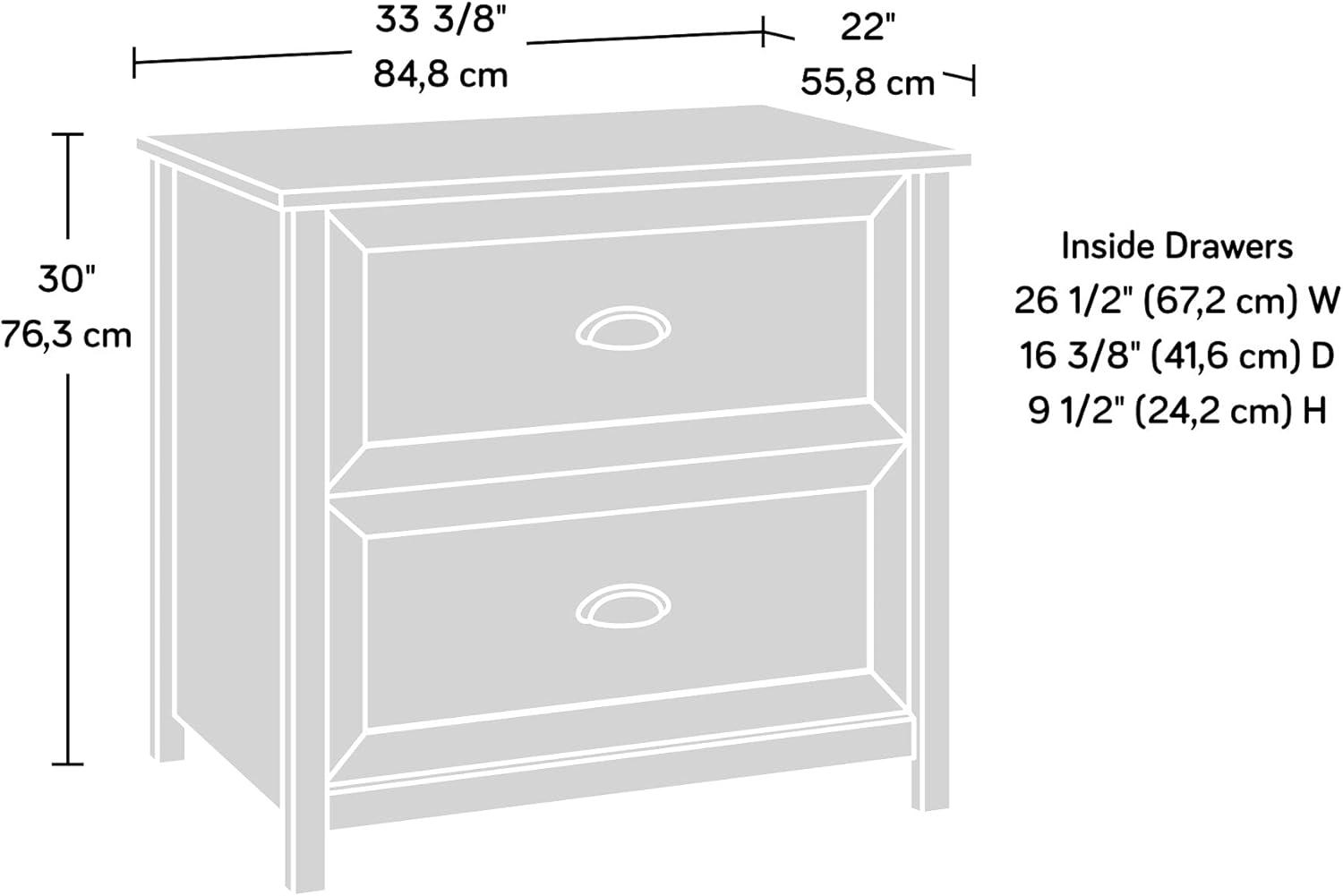 2 Drawer County Line Lateral File Cabinet - Sauder