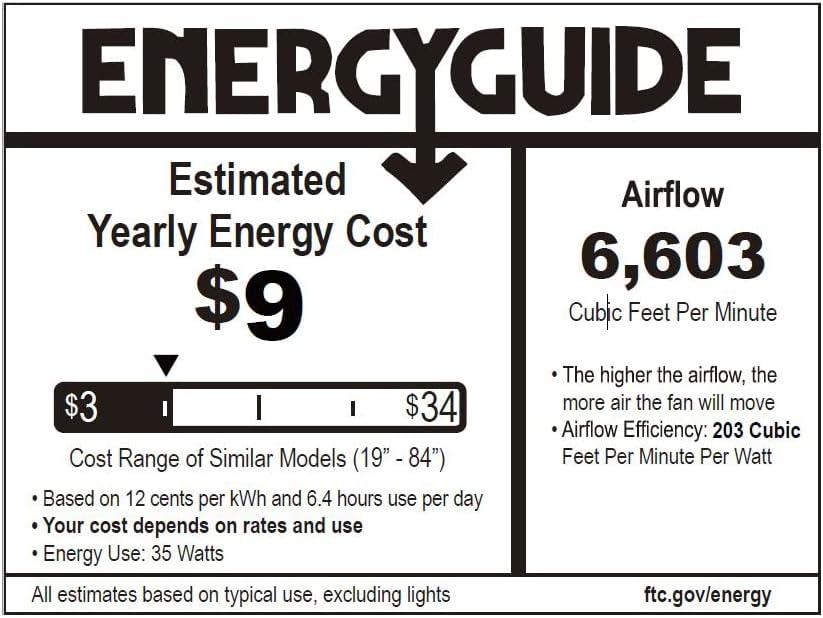 65" Barn 10 - Blade LED Smart Standard Ceiling Fan with Remote Control and Light Kit Included