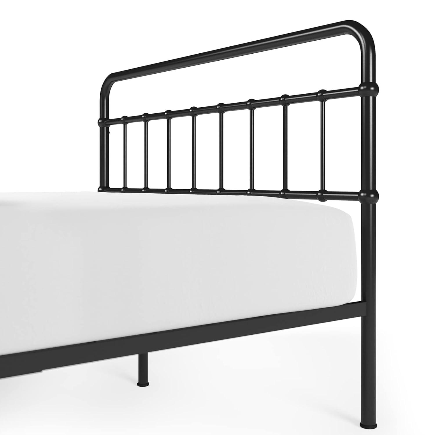 Zinus Florence 42" Modern Farmhouse Metal Platform Bed