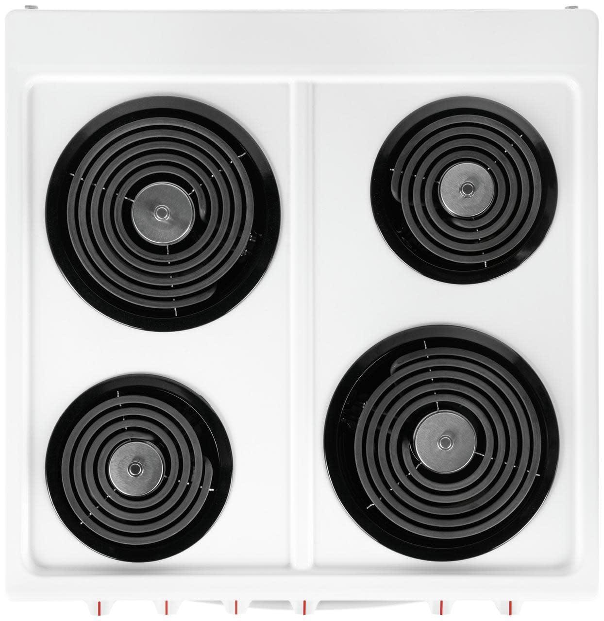 FRIGIDAIRE FFEH2422UW 24" freestanding coil electric range