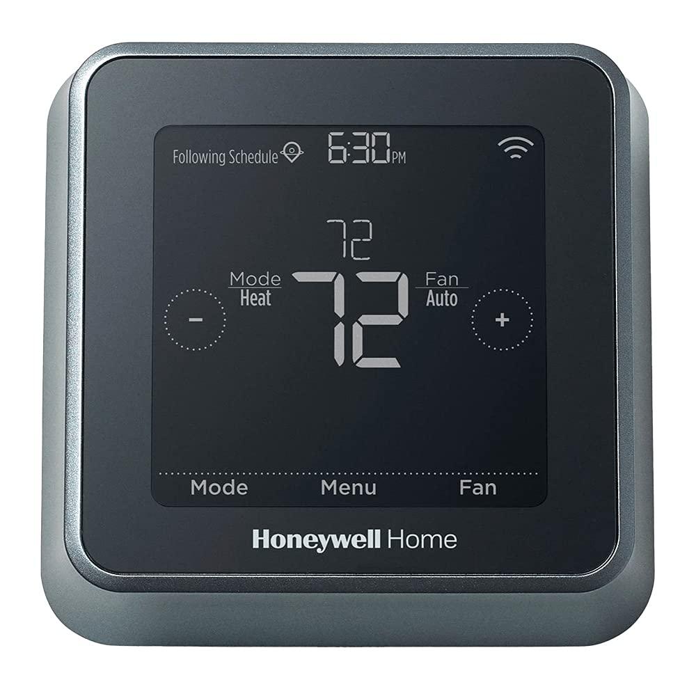 Honeywell Home T5 Smart Touchscreen Thermostat Black - Sleek Design and User-Friendly-