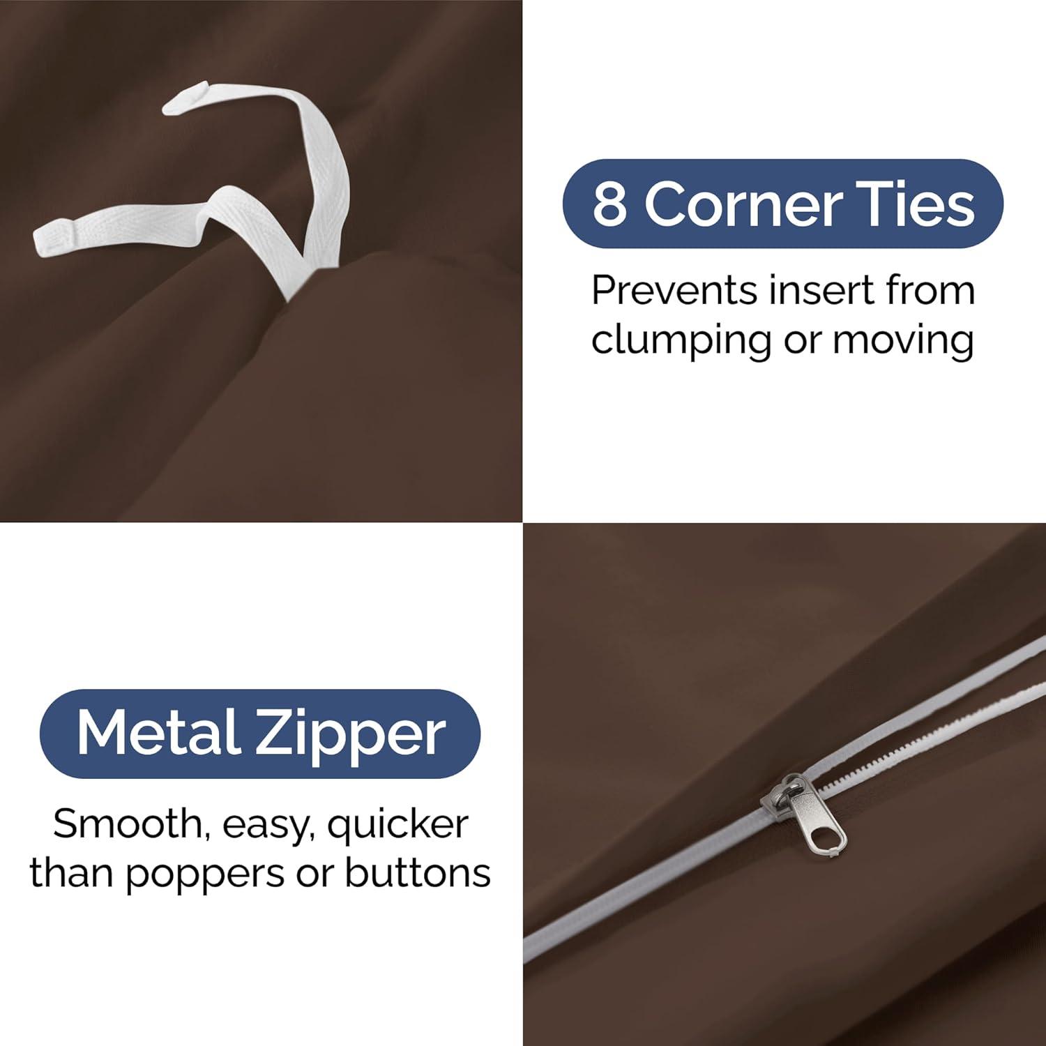 CGK Linens Premium Hotel Quality Soft & Cooling Duvet Cover Set