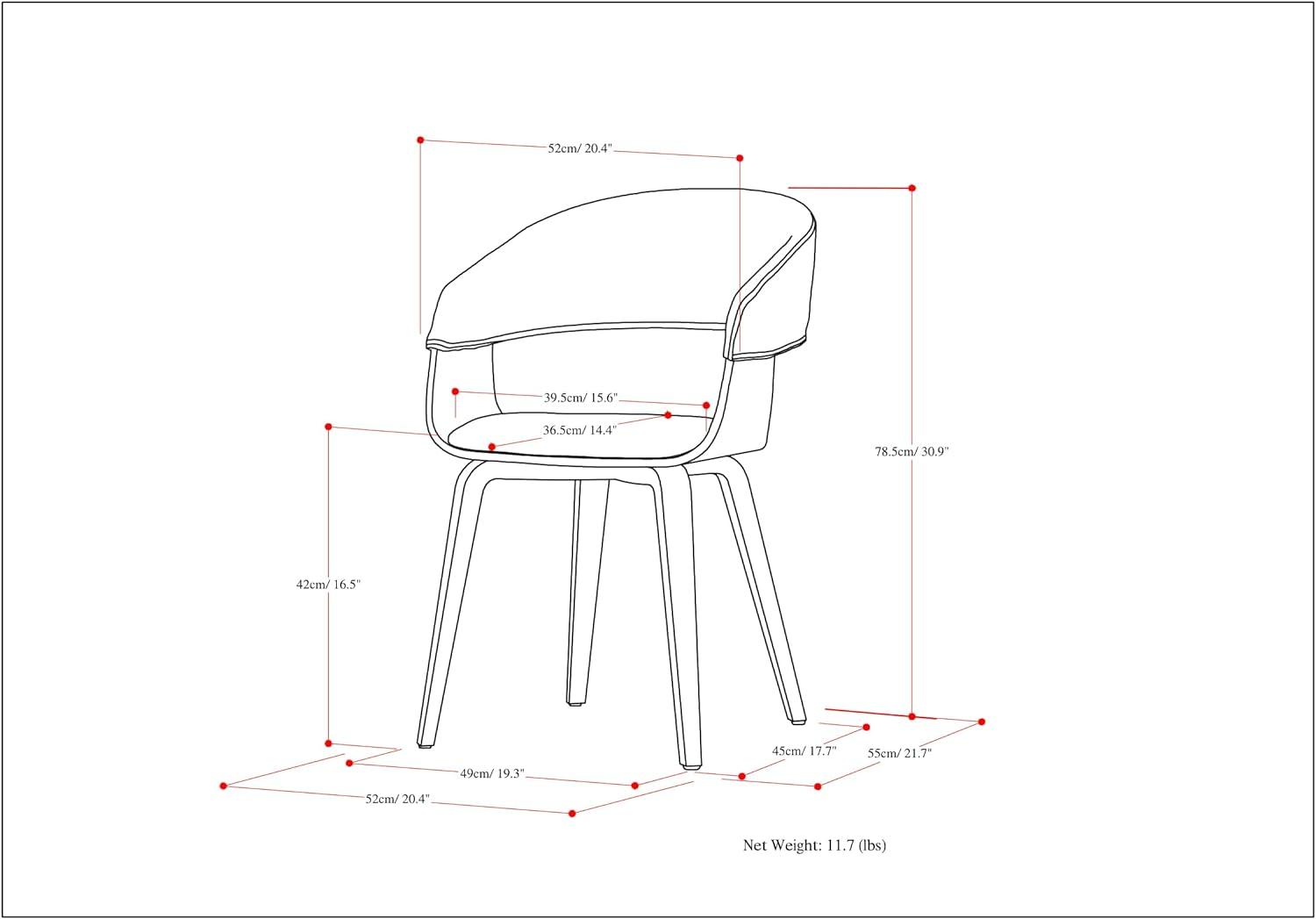 Acid Green Linen Upholstered Bentwood Dining Chair