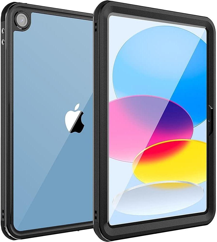 SaharaCase Water-Resistant Case for iPad 11'' (A16) and iPad 10.9" (10th Gen) Black (TB00271)