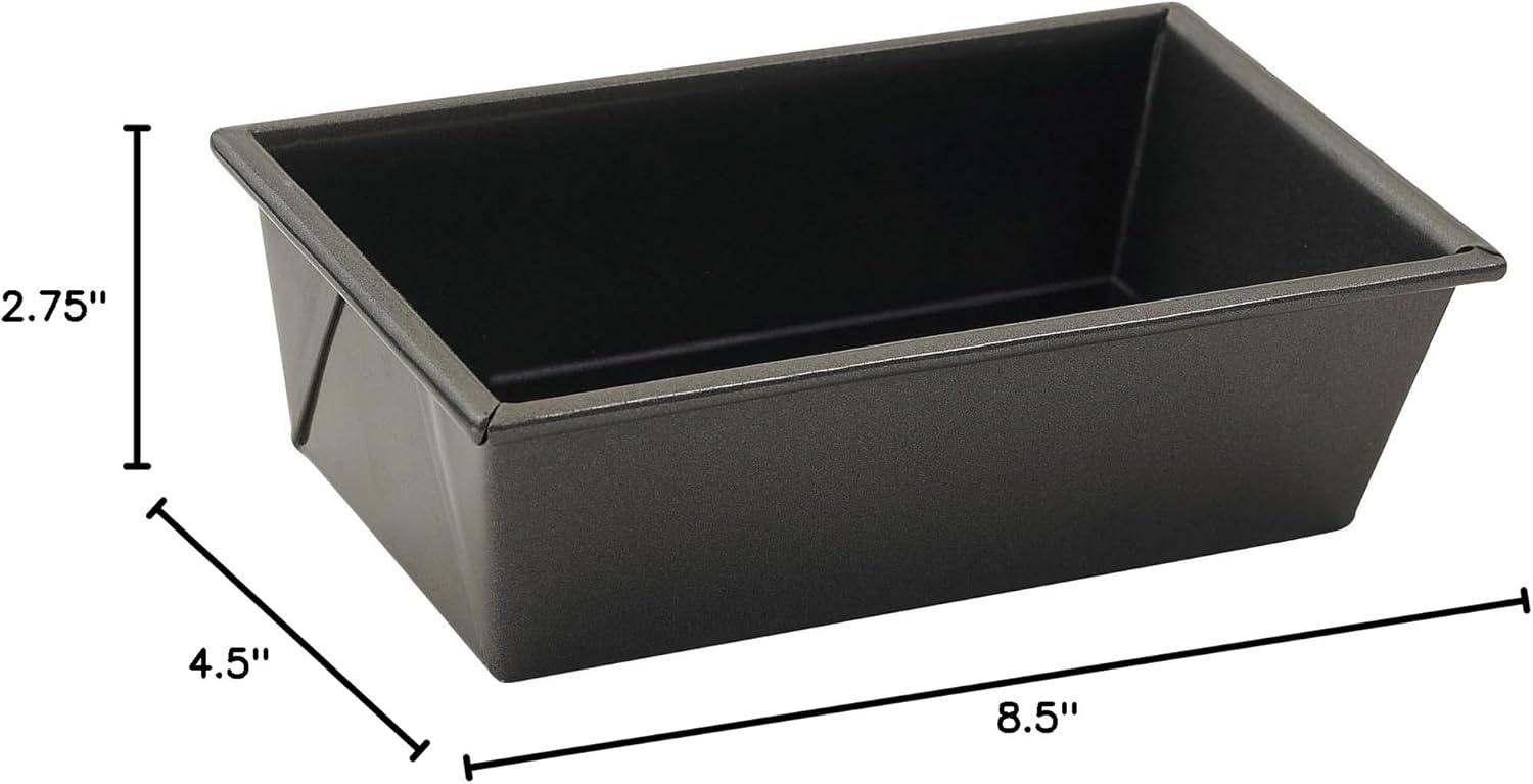 Black Aluminum Non-Stick 1 lb Loaf Pan