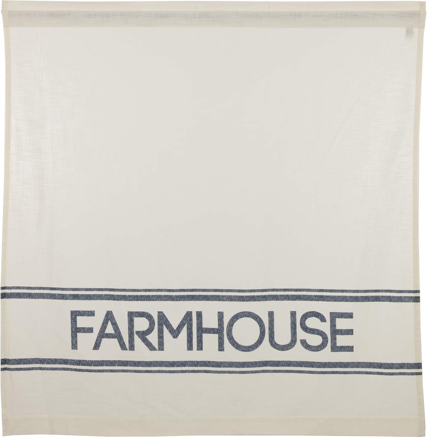 VHC Brands Sawyer Mill Cotton Shower Curtain