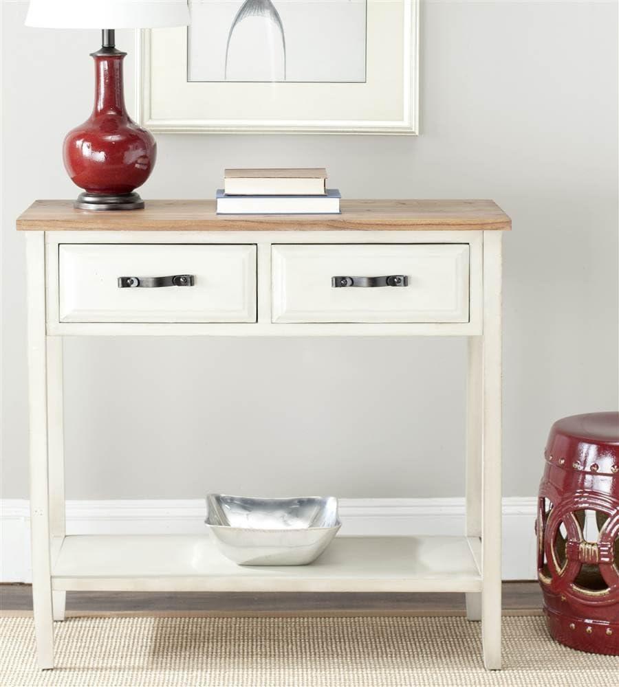 Carol Console Table - White Birch - Safavieh