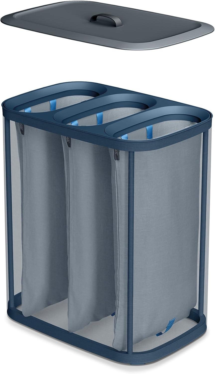 Joseph Joseph Tota Trio 90-liter Laundry Hamper Separation Basket with Lid