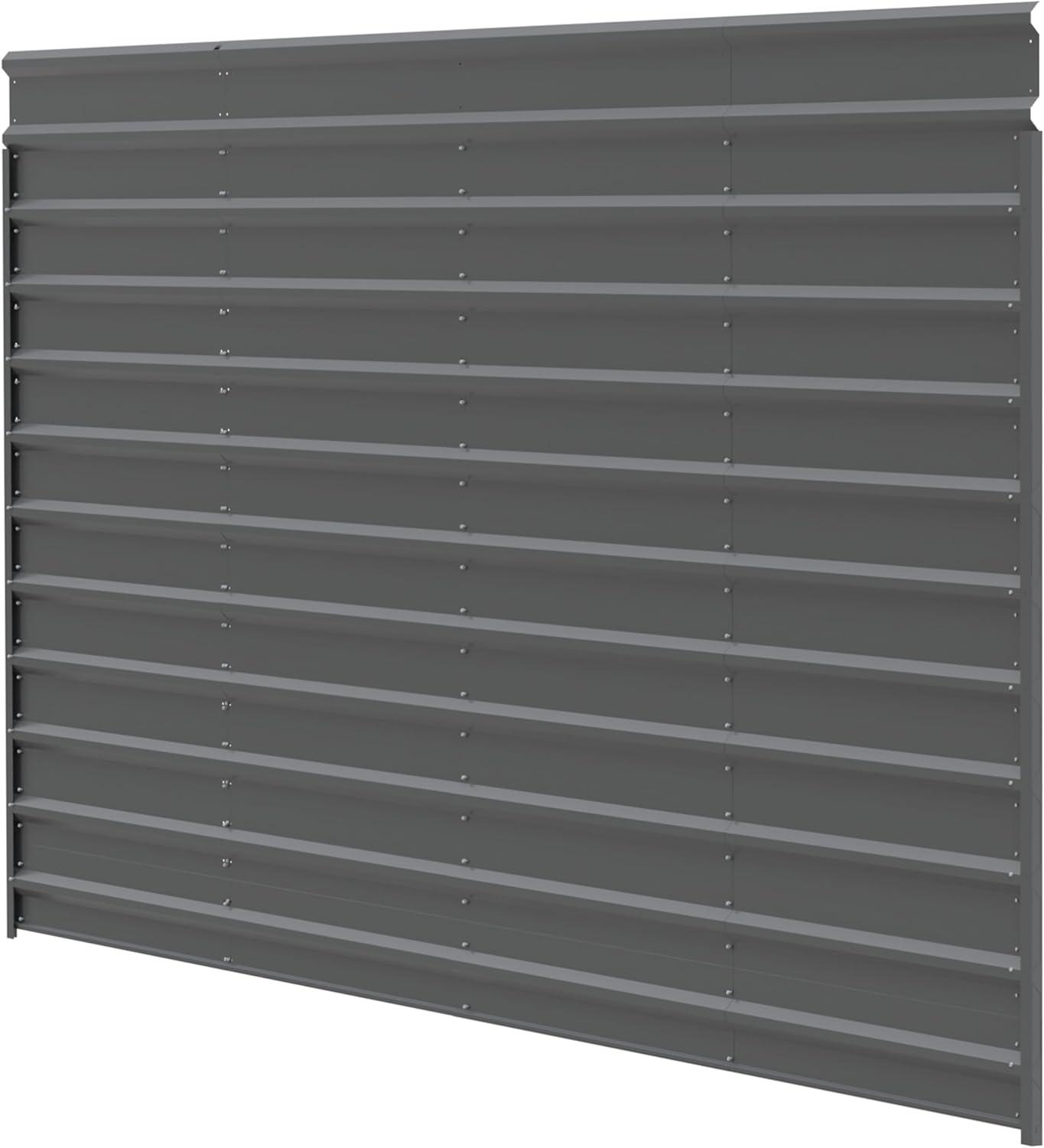 Arrow Arrow Black Metal Side Wall for Canopy