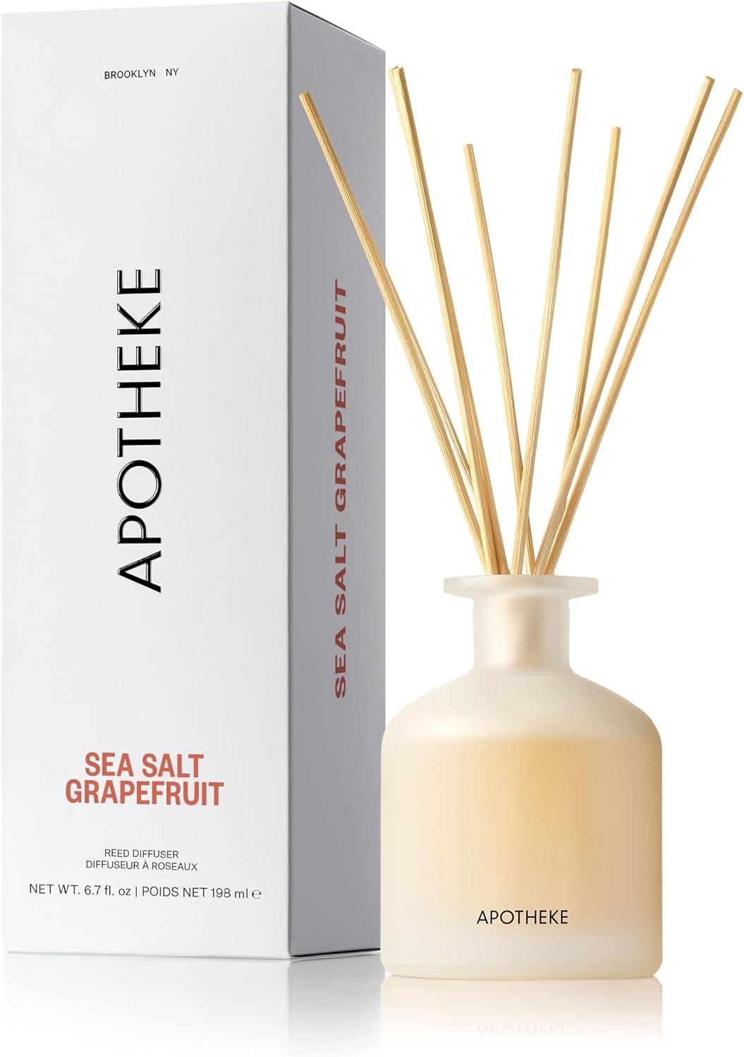 Apotheke Sea Salt Grapefruit Reed Diffuser