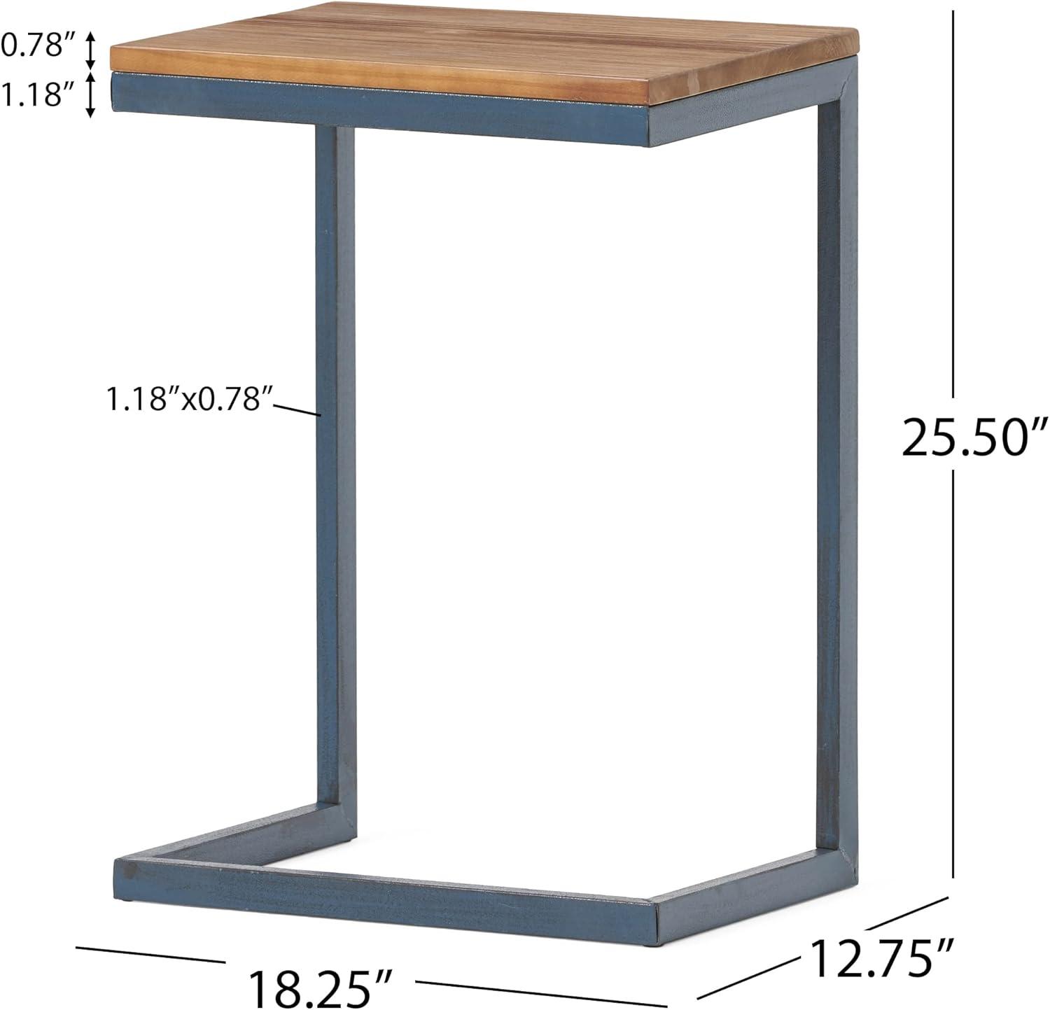 Ramona Antique Fir Wood Versatile Accent Table - Large