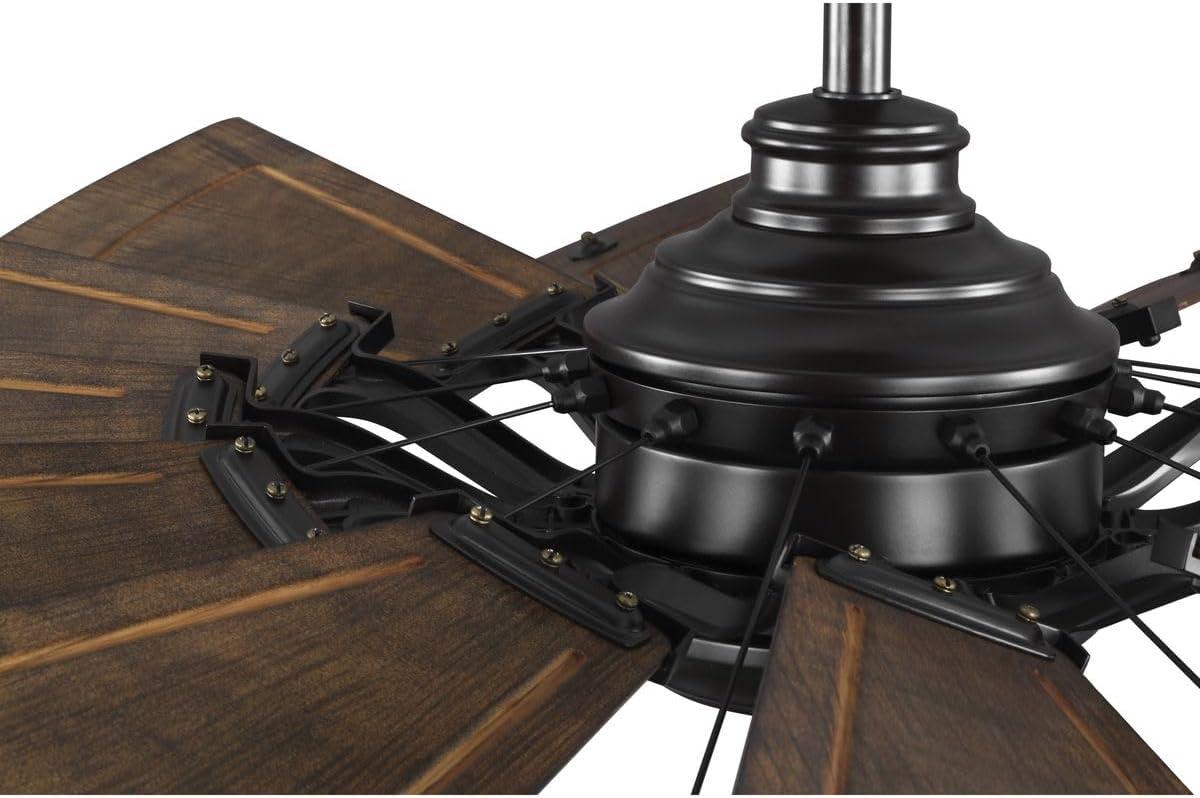 Progress Lighting - Springer II - 12 Blade Ceiling Fan In Farmhouse Style-16.26