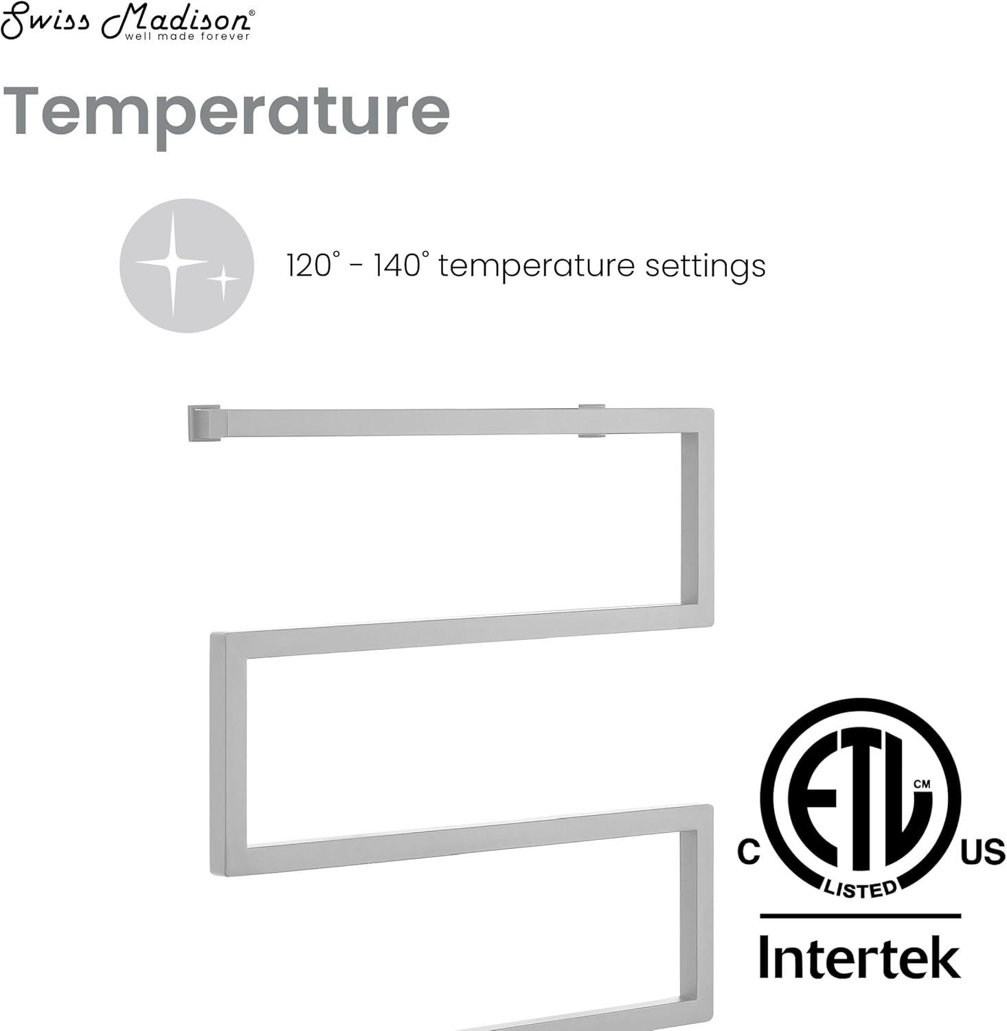 Voltaire 5-Bar Electric Towel Warmer