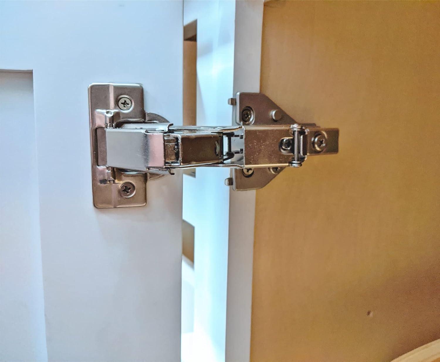 165 Degree Full Overlay Lazy Susan Hinge for Door Connect to Frame Cabinet Corner Door Hinge