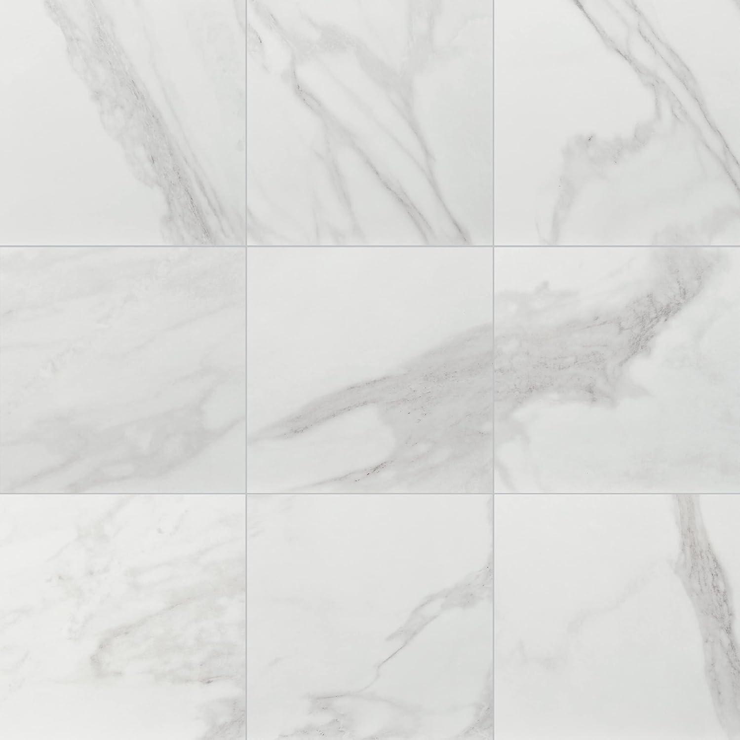 Daltile Perpetuo 12" x 12" Porcelain Marble Look Floor & Wall Tile
