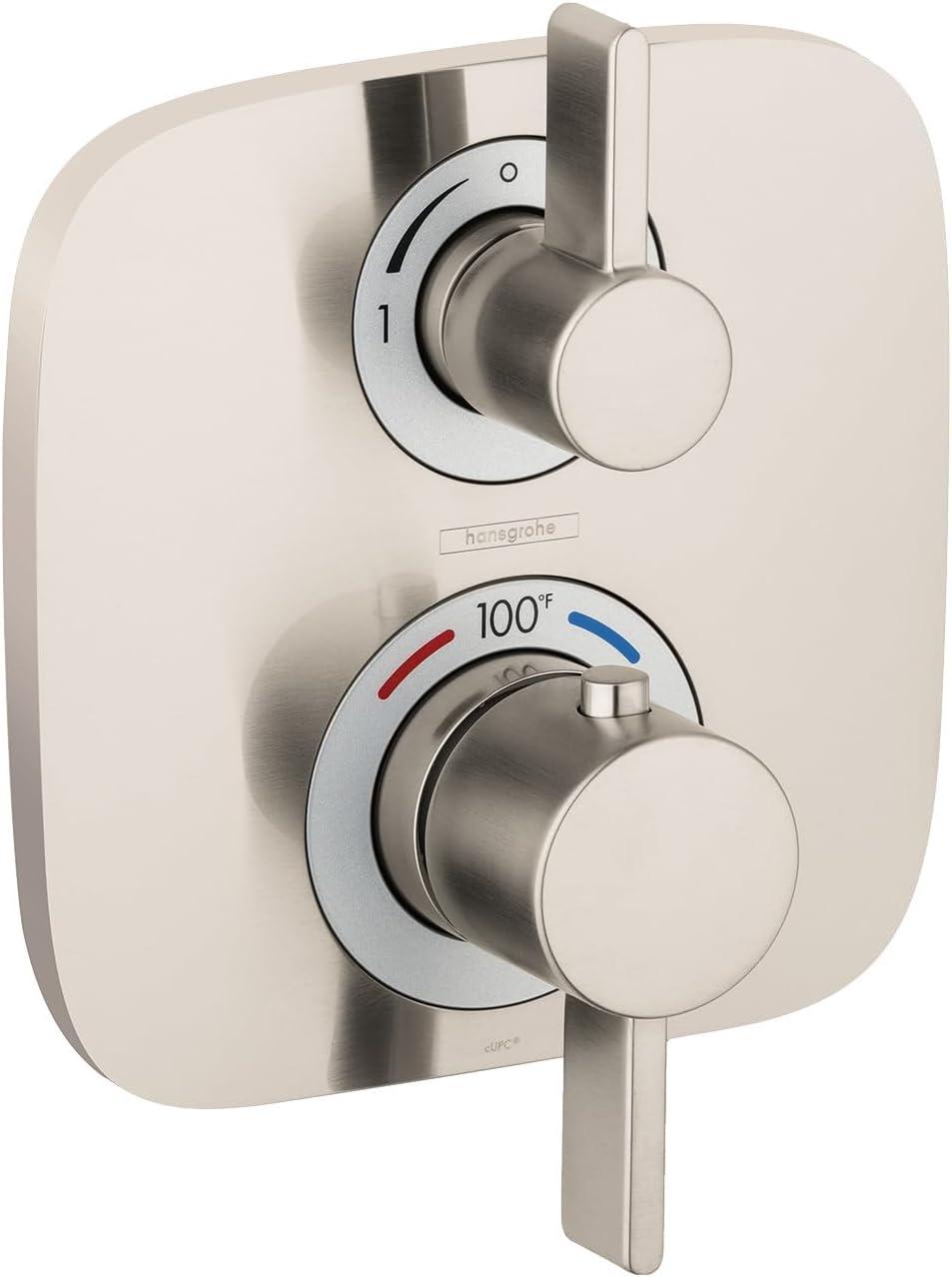 Ecostat E Temperature Memory Thermostatic Valve Trim with Diverter